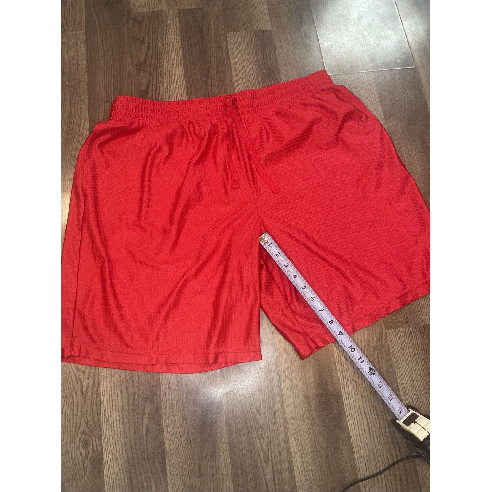 Starter Starter Men's Red Drawstring Elastic Athletic Shorts Size XL Size US 40 / EU 56 - 3 Thumbnail