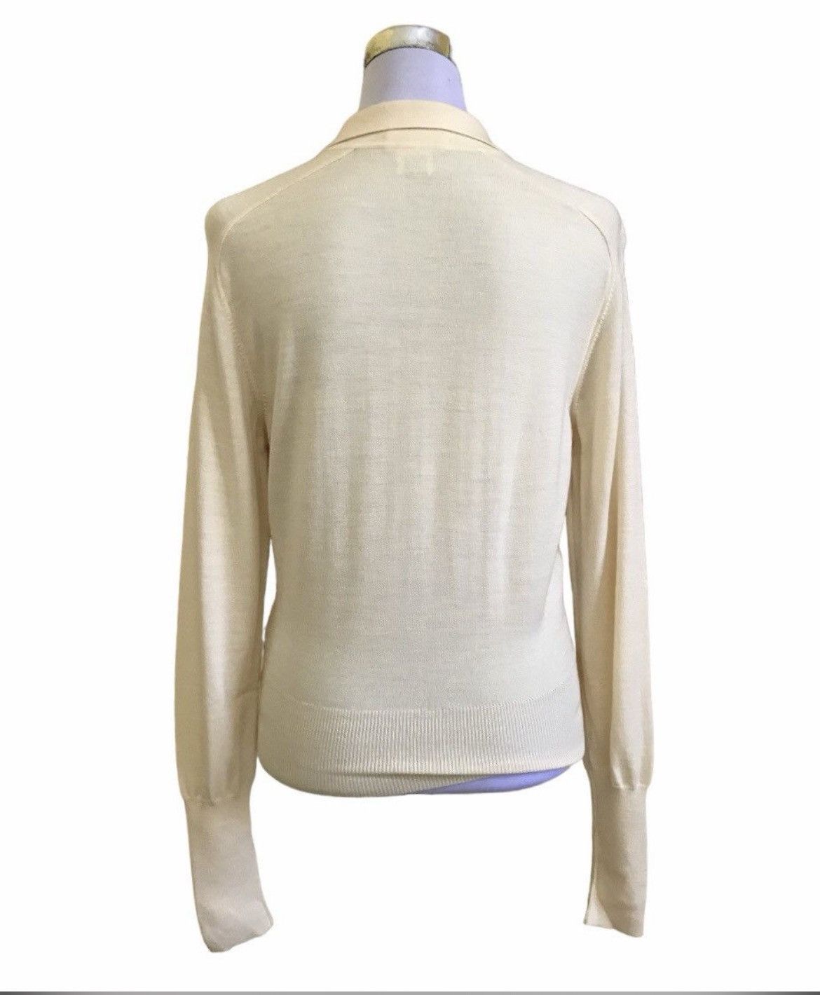 Hermes Hermes Half Button Collar Knitwear Size XS / US 0-2 / IT 36-38 - 10 Thumbnail