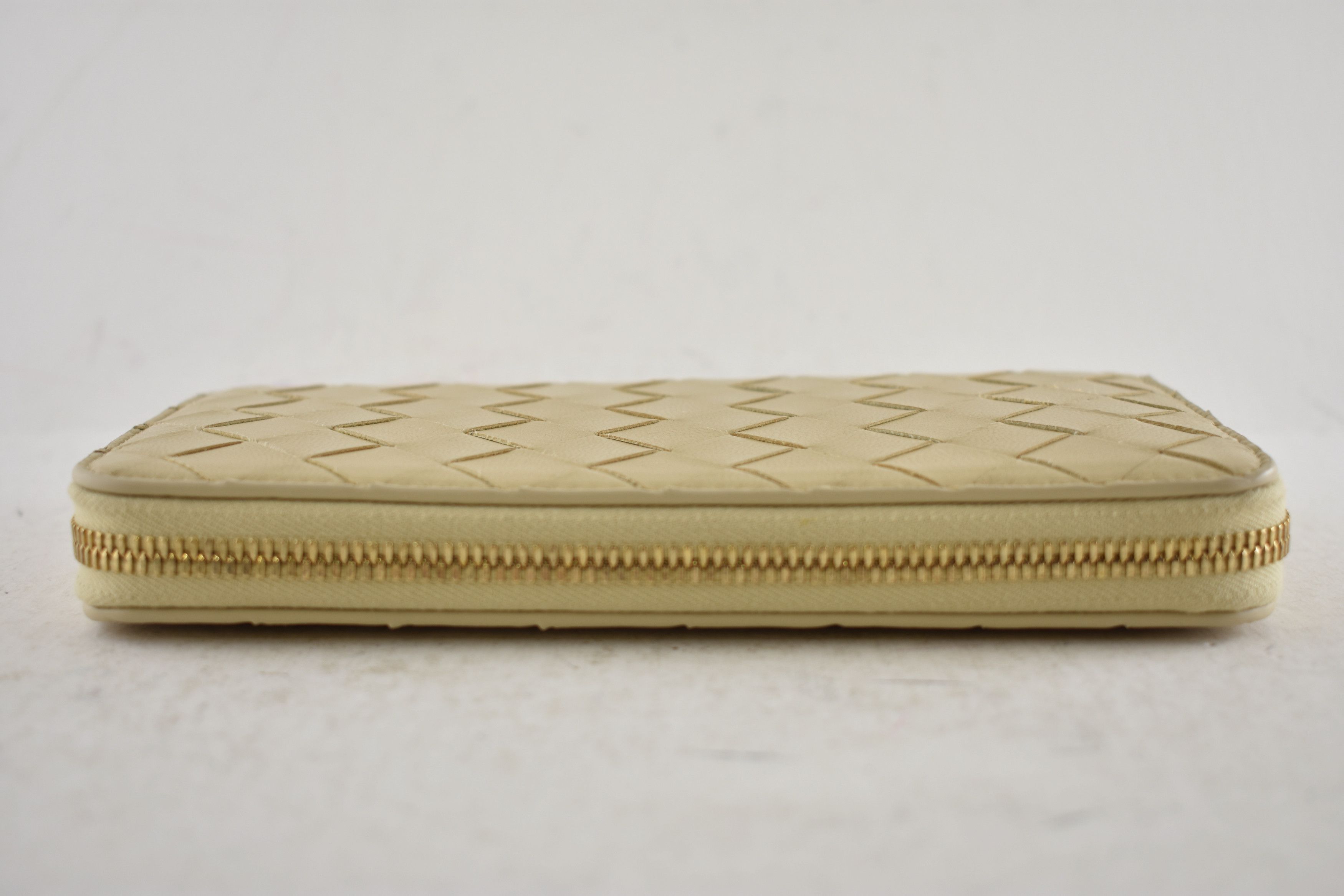 Bottega Veneta Bottega Veneta Intrecciato Weave Zip Around Long Wallet Size ONE SIZE - 6 Thumbnail