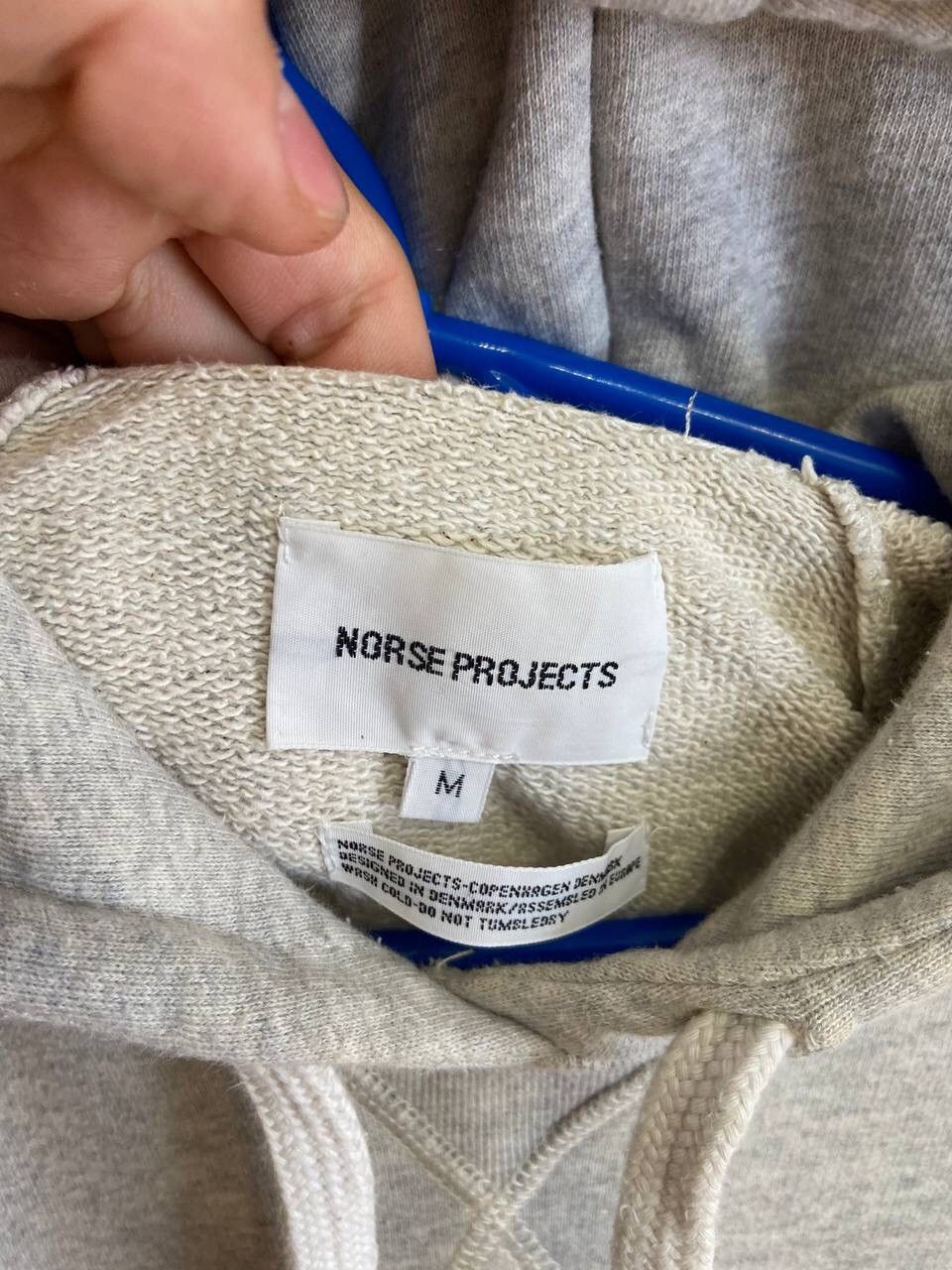 Designer × Norse Projects Norse Projects Ketel Hoodie Heavyweight Hoodie-Grey Size M / US 6-8 / IT 42-44 - 6 Thumbnail
