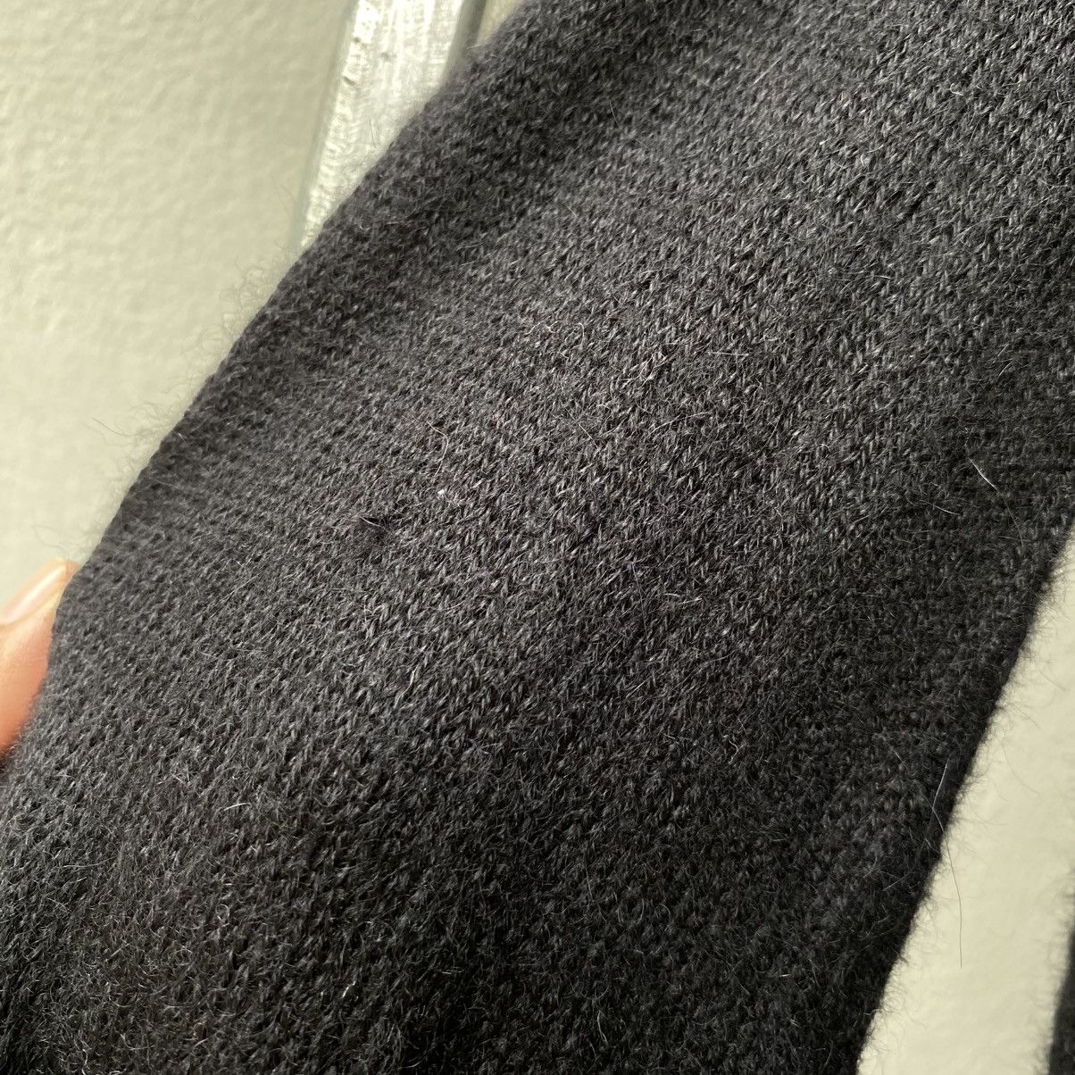 Tsumori Chisato TSUMORI CHISATO Black Soft Mohair V-Neck Knit Sweater Size XS / US 0-2 / IT 36-38 - 11 Thumbnail