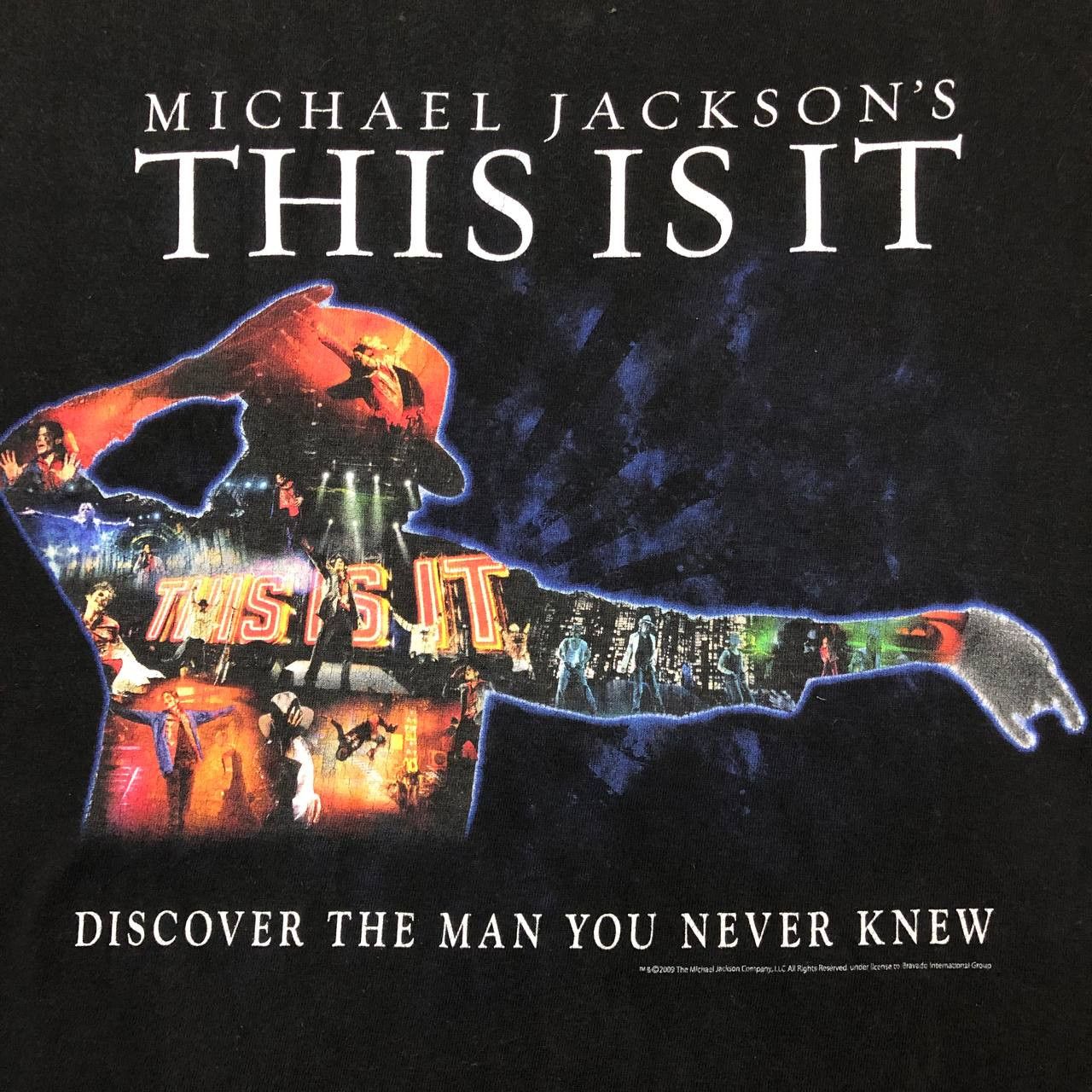 Michael Jackson × Universal Studios T138 MICHEAL JACKSON'S THIS IS IT TOUR PROMO TEE Size US M / EU 48-50 / 2 - 2 Thumbnail