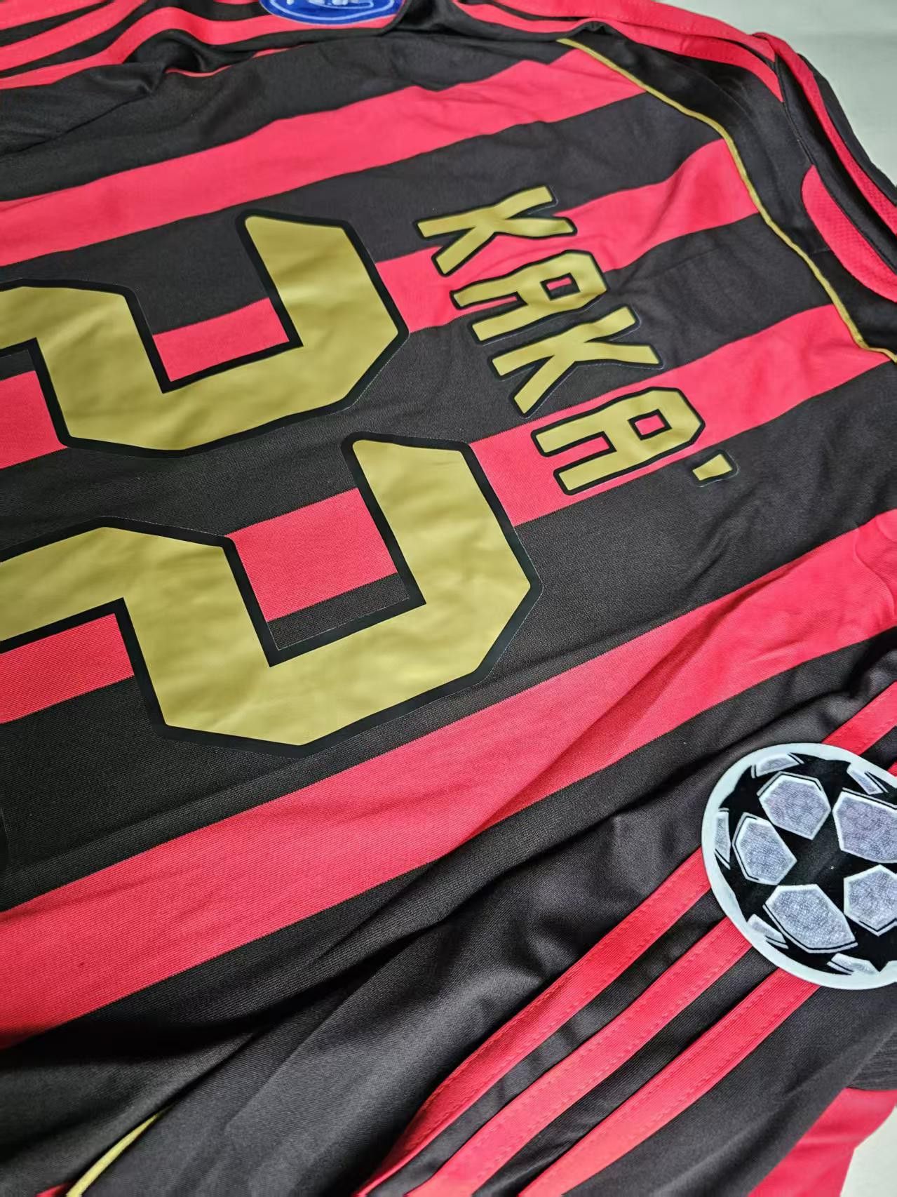 Other 2006 07 AC Milan #22 Kaka Jersey Longsleeve Home Size US XL / EU 56 / 4 - 6 Thumbnail
