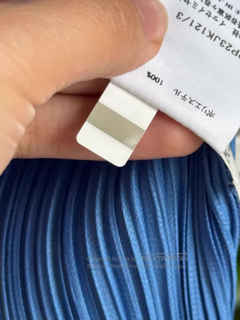Issey Miyake Issey Miyake Sleeveless Vest Blue Size L / US 10 / IT 46 - 5 Thumbnail