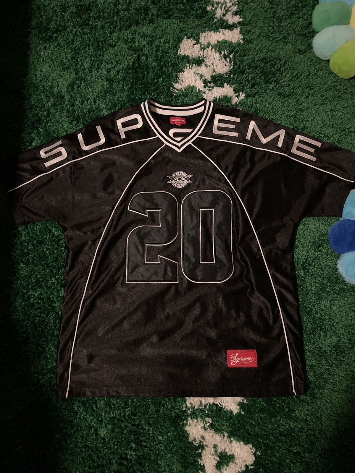 Supreme Supreme World Famous Football Jersey Size XL | Grailed