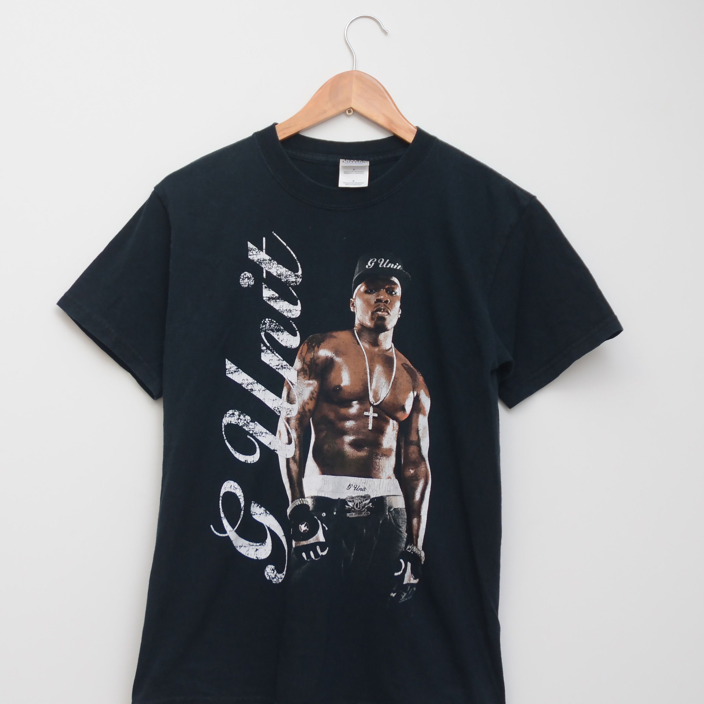 Band Tees Vintage 2005 50 Cent Tour T-Shirt Size S Double Sided World Size US S / EU 44-46 / 1 - 3 Thumbnail