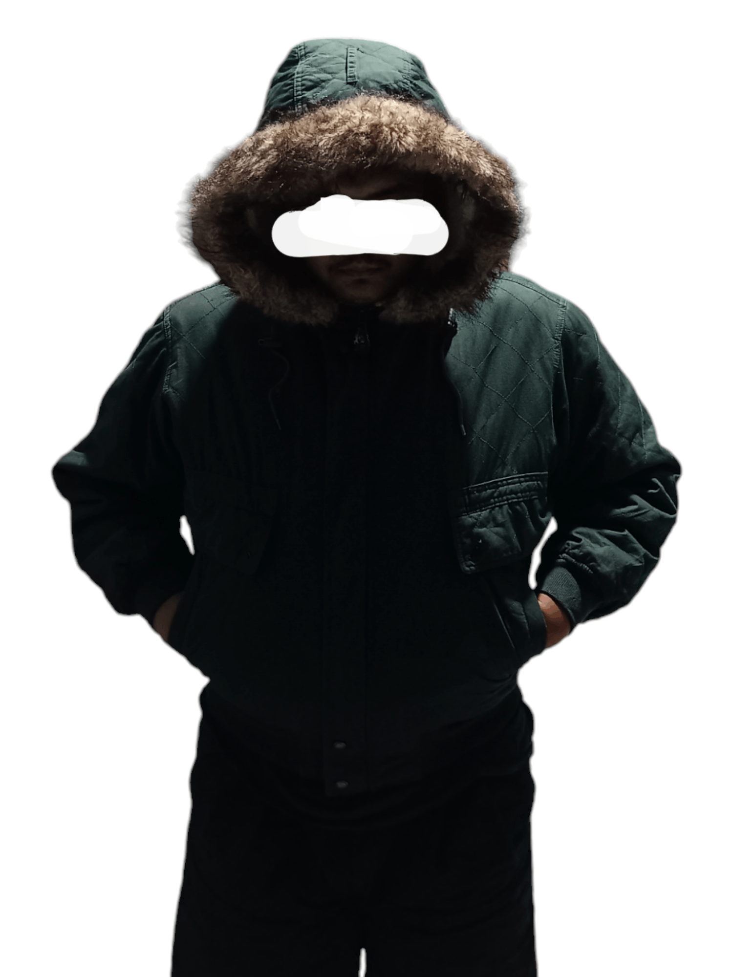 If Six Was Nine × Le Grande Bleu (L.G.B.) × Vintage Vintage mikebirnies fur hoodie sherpa lined jacket Size US XL / EU 56 / 4 - 13 Thumbnail