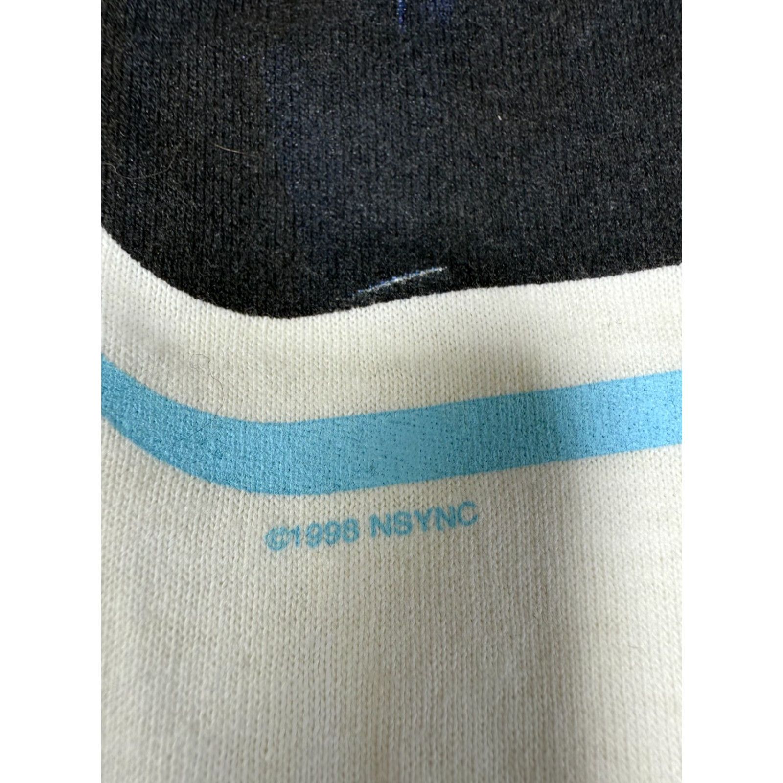 Hanes VINTAGE *NSYNC 90s Concert Tour Double-Sided T-Shirt Hanes XL White Mens Size US XL / EU 56 / 4 - 4 Thumbnail