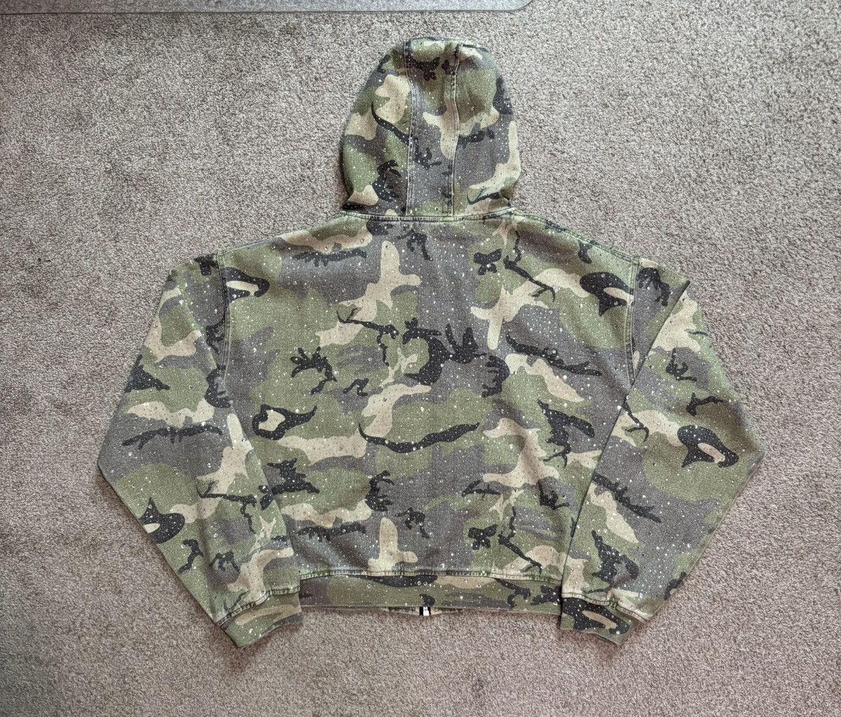 Vale Vale Camo Gem Bedazzled Work Jacket NWOT Size US XXL / EU 58 / 5 - 2 Thumbnail