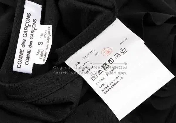 Comme des Garcons Comme Des Garcons Black vintage floral top Size S / US 4 / IT 40 - 7 Thumbnail