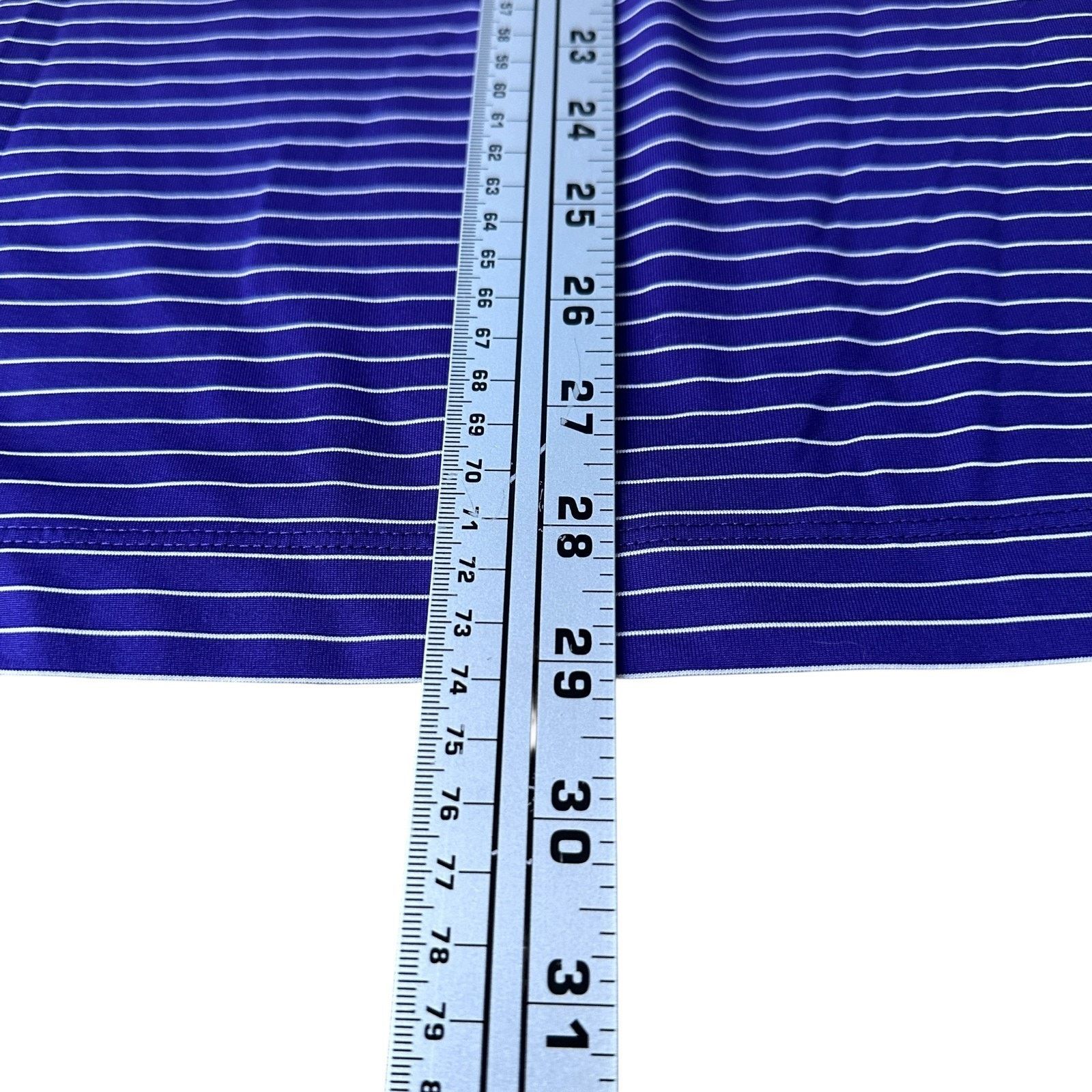 Nike Nike Golf Polo Shirt Men L Purple White Striped Cricket Club Size US L / EU 52-54 / 3 - 10 Thumbnail