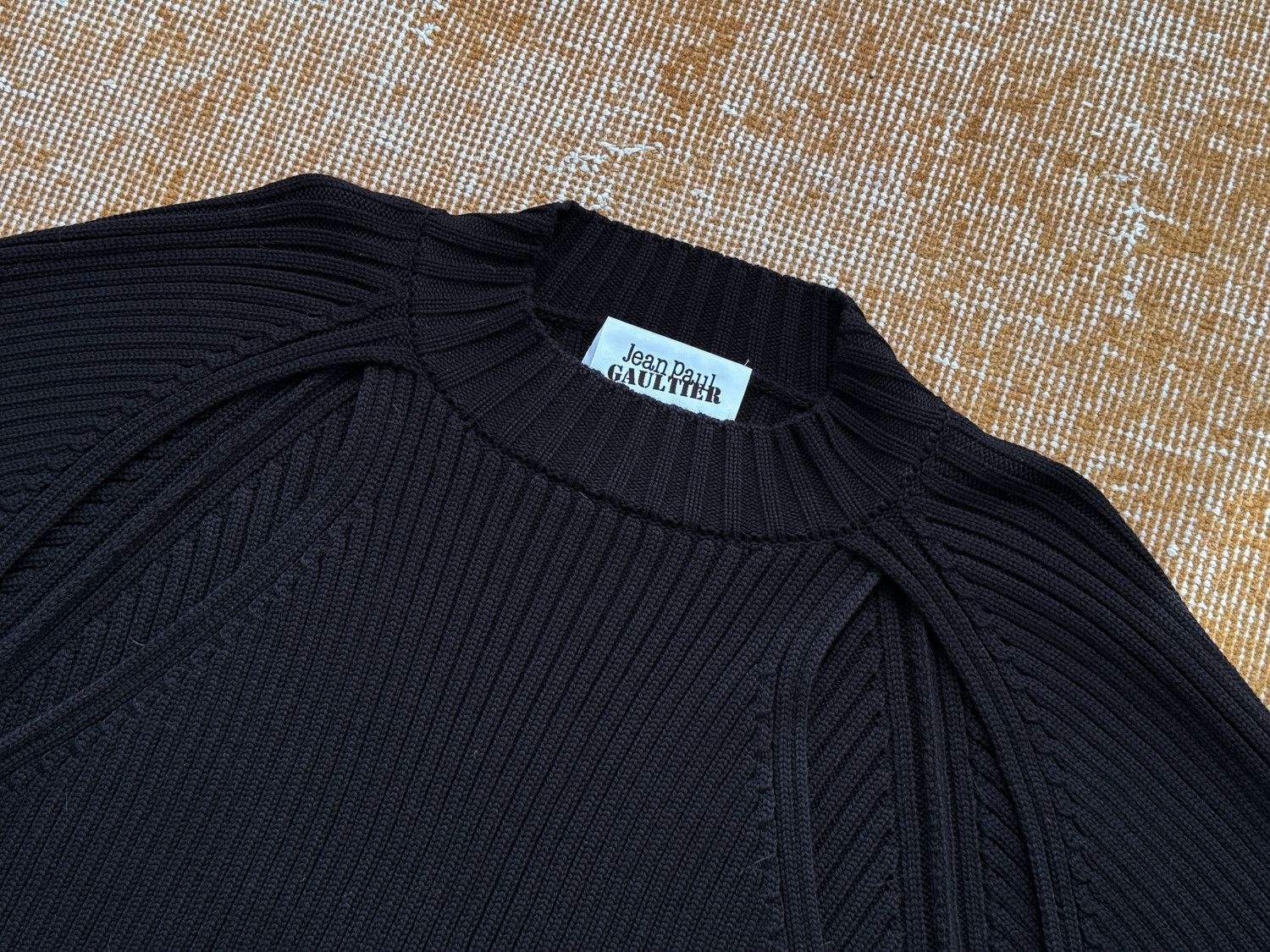 Jean Paul Gaultier Jean Paul Gaultier Ribbed Sweater XL Merino Wool Size XL / US 12-14 / IT 48-50 - 6 Thumbnail