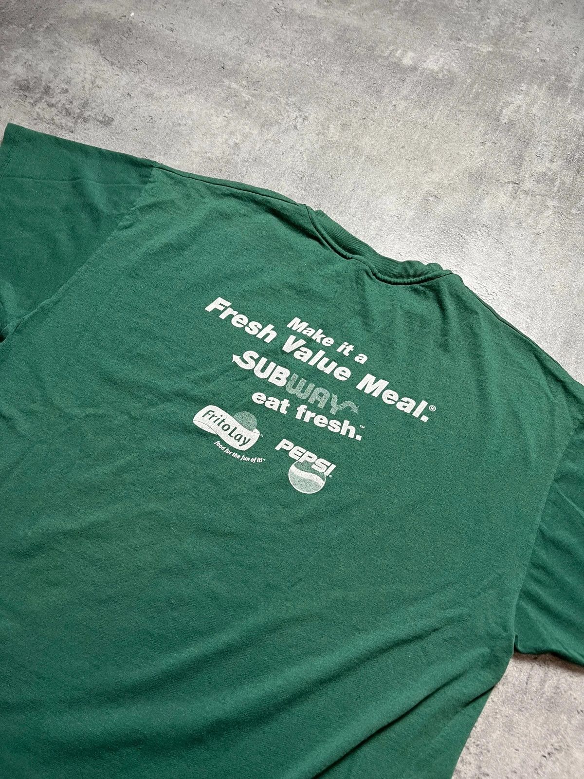 Vintage vintage subway 90s is your sandwich lonely tshirt Size US XL / EU 56 / 4 - 4 Thumbnail