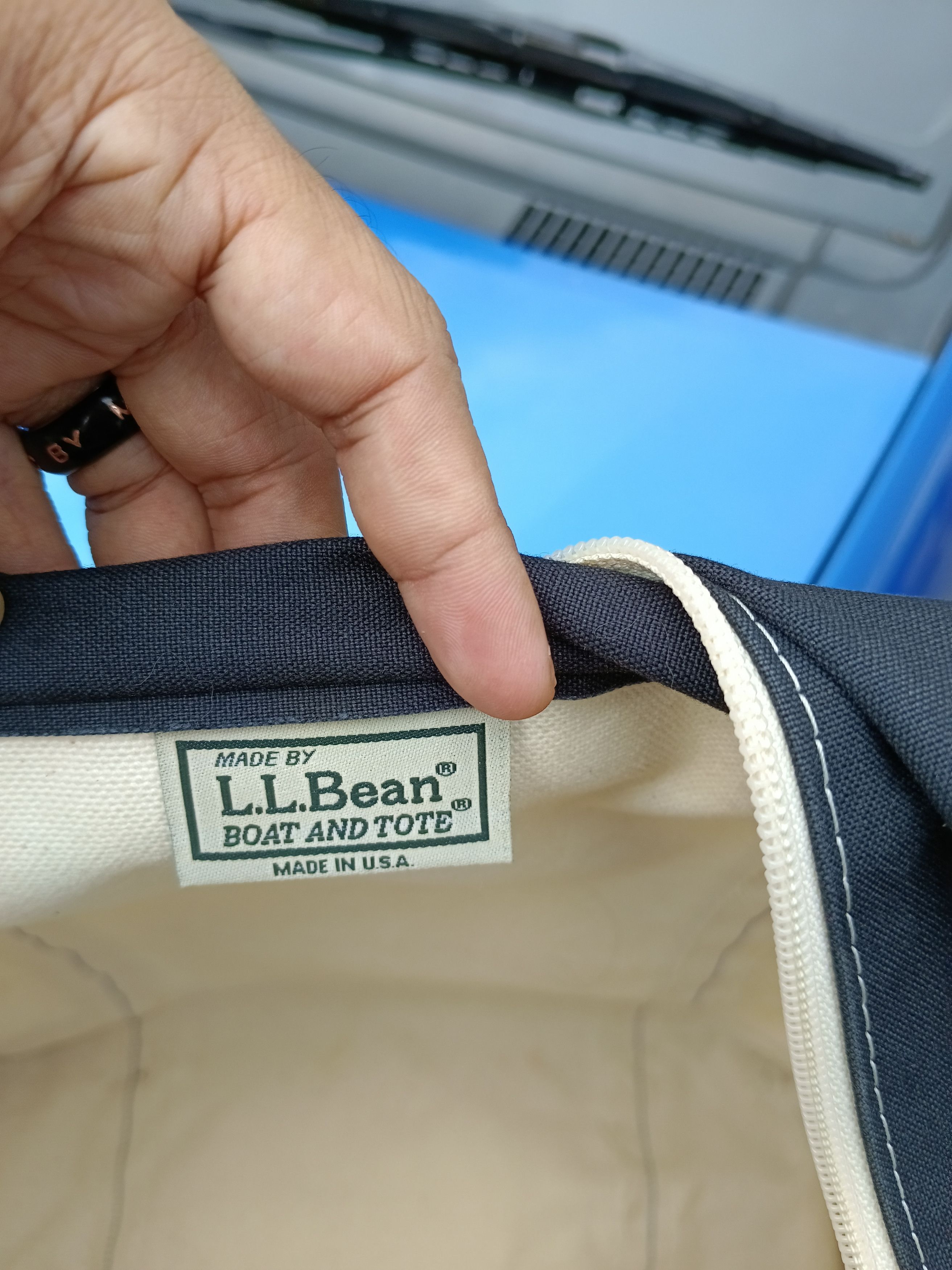 L.L. Bean × Vintage VINTAGE L.L BEAN HARD BOAT & TOTE Size ONE SIZE - 7 Thumbnail