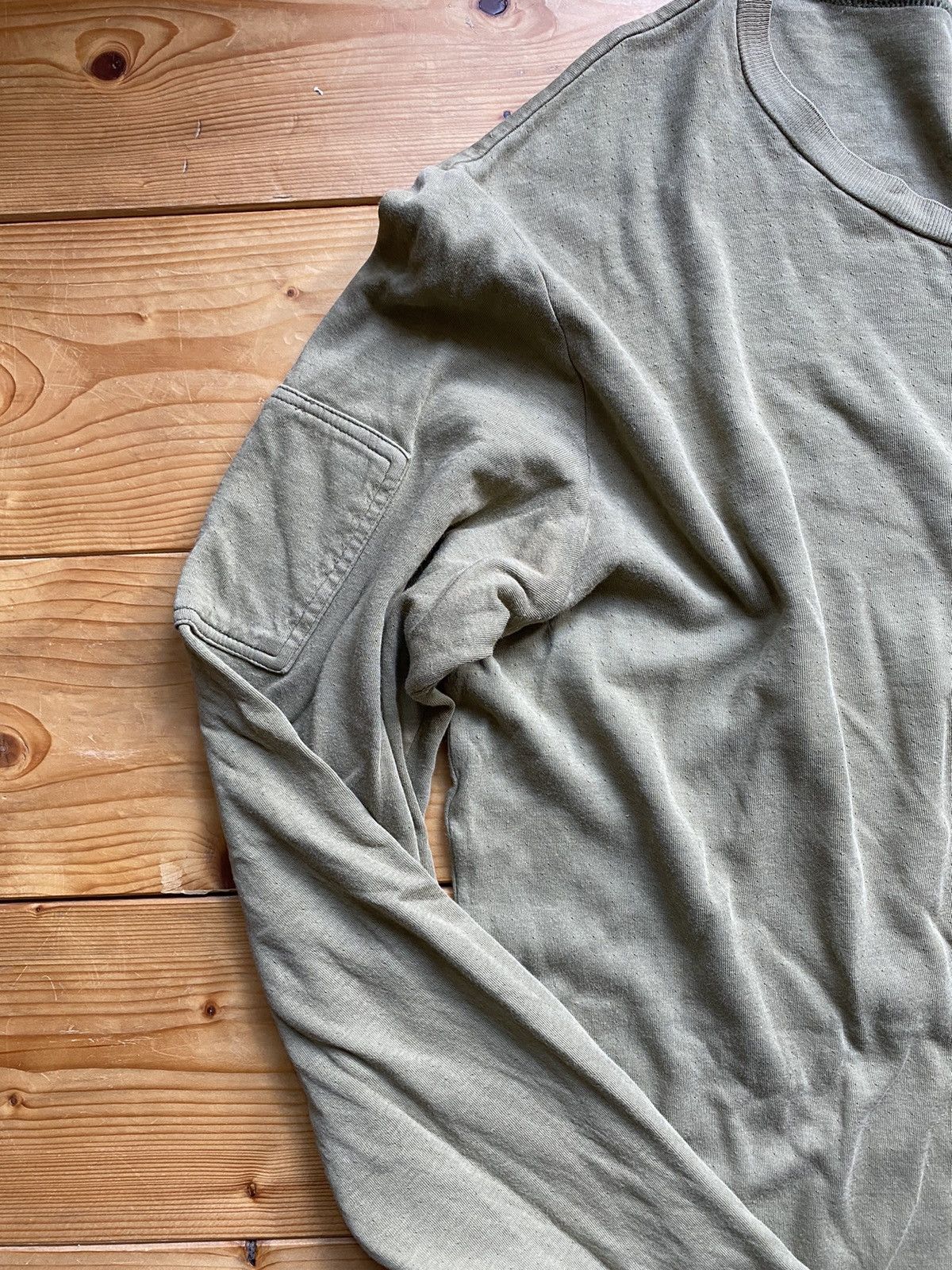 Helmut Lang 1998 military patch longsleeve Size US L / EU 52-54 / 3 - 3 Thumbnail