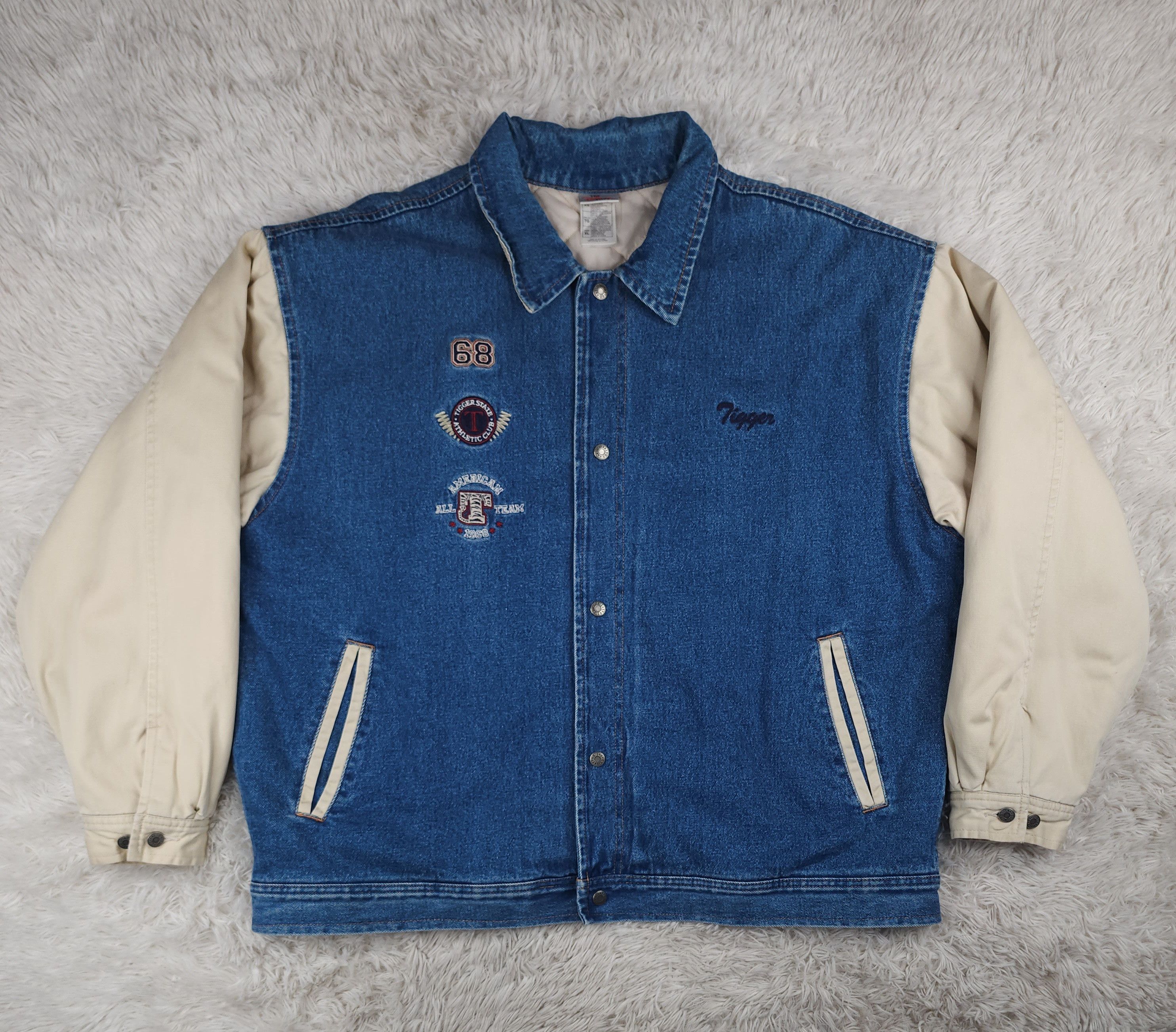 Disney Vintage Disney Tigger denim jacket Size XL Size US XL / EU 56 / 4 - 1 Thumbnail