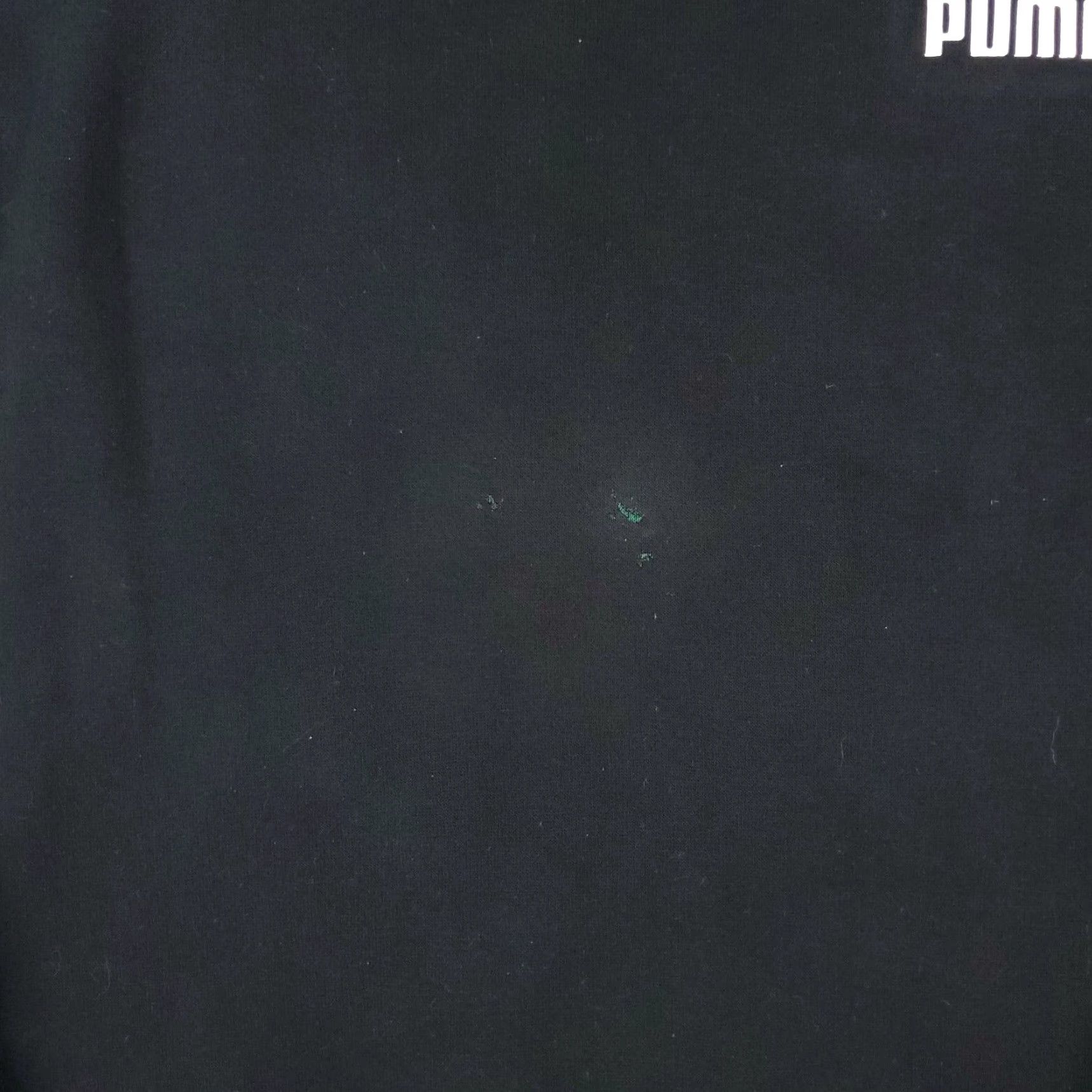 Puma PUMA Pullover Sweater Mens Medium Black Logo Fleece Crew Neck Cotton Blend Casual Size US M / EU 48-50 / 2 - 5 Thumbnail