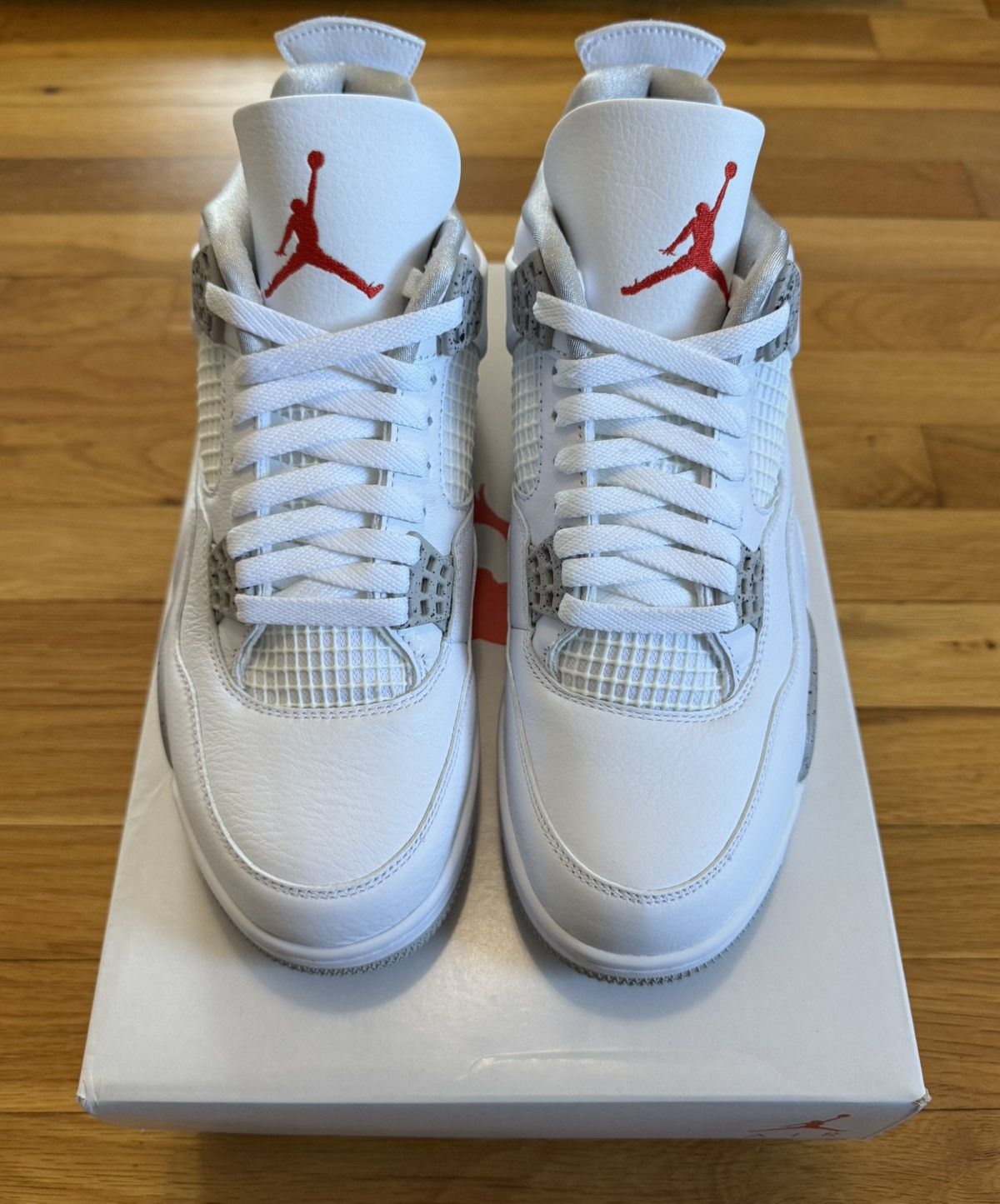 Jordan Brand Air Jordan 4 Retro White Oreo 2021 Size US 9 / EU 42 - 2 Thumbnail