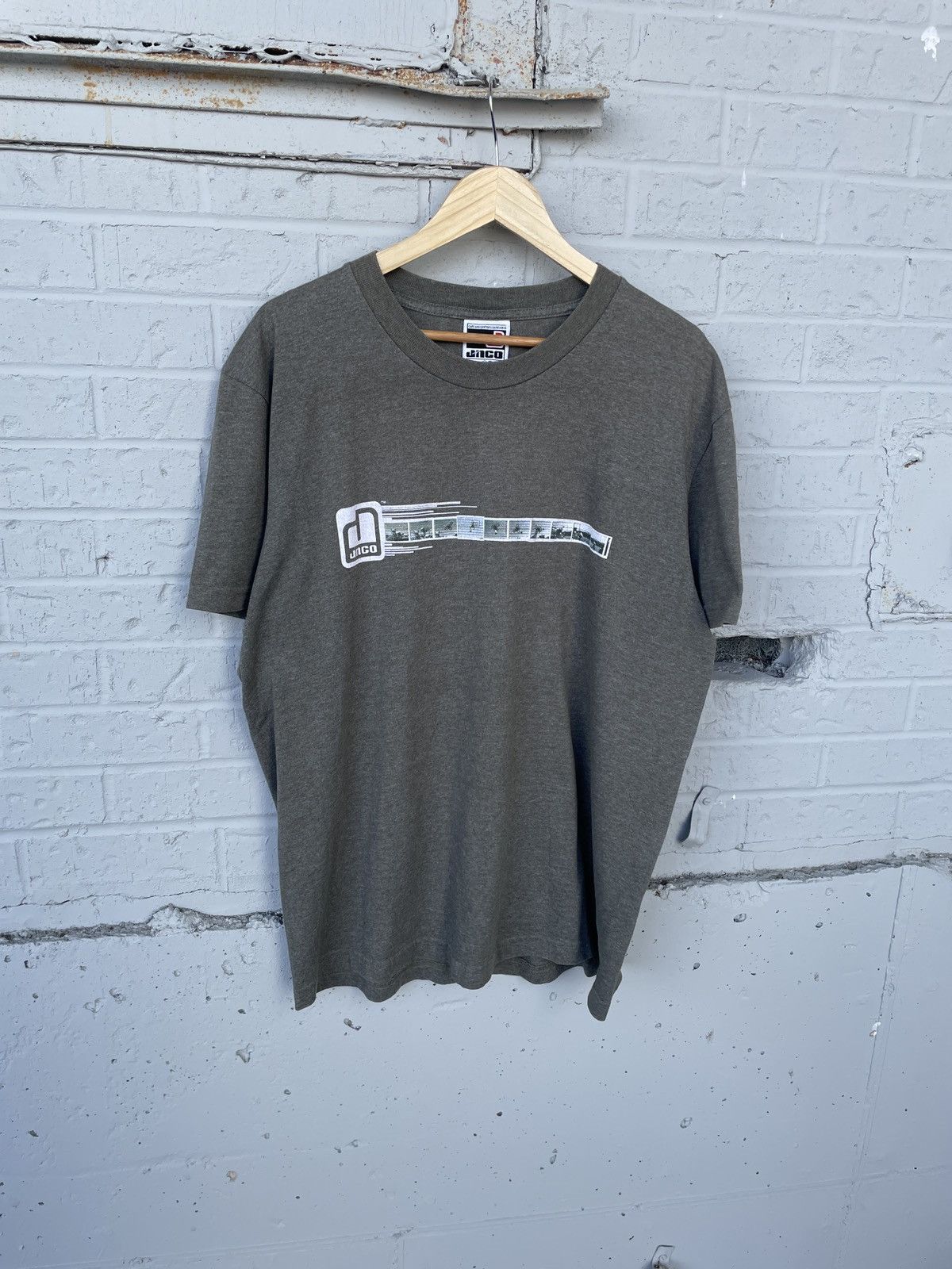 JNCO JNCO BMX Olive Green center logo tshirt Size US L / EU 52-54 / 3 - 2 Thumbnail