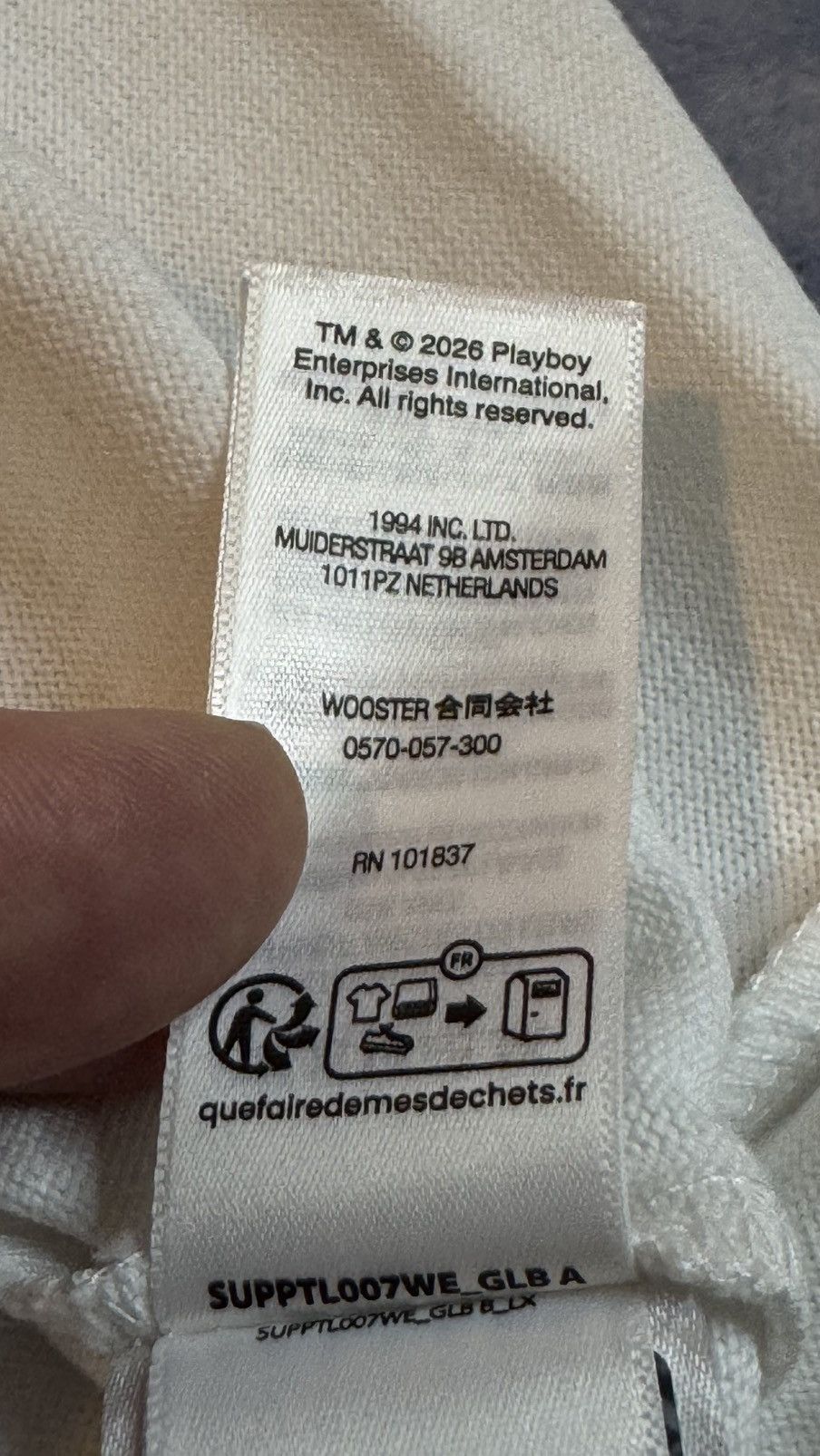 Playboy × Supreme Supreme x Playboy Football Long Sleeve Top XL Size US XL / EU 56 / 4 - 9 Thumbnail