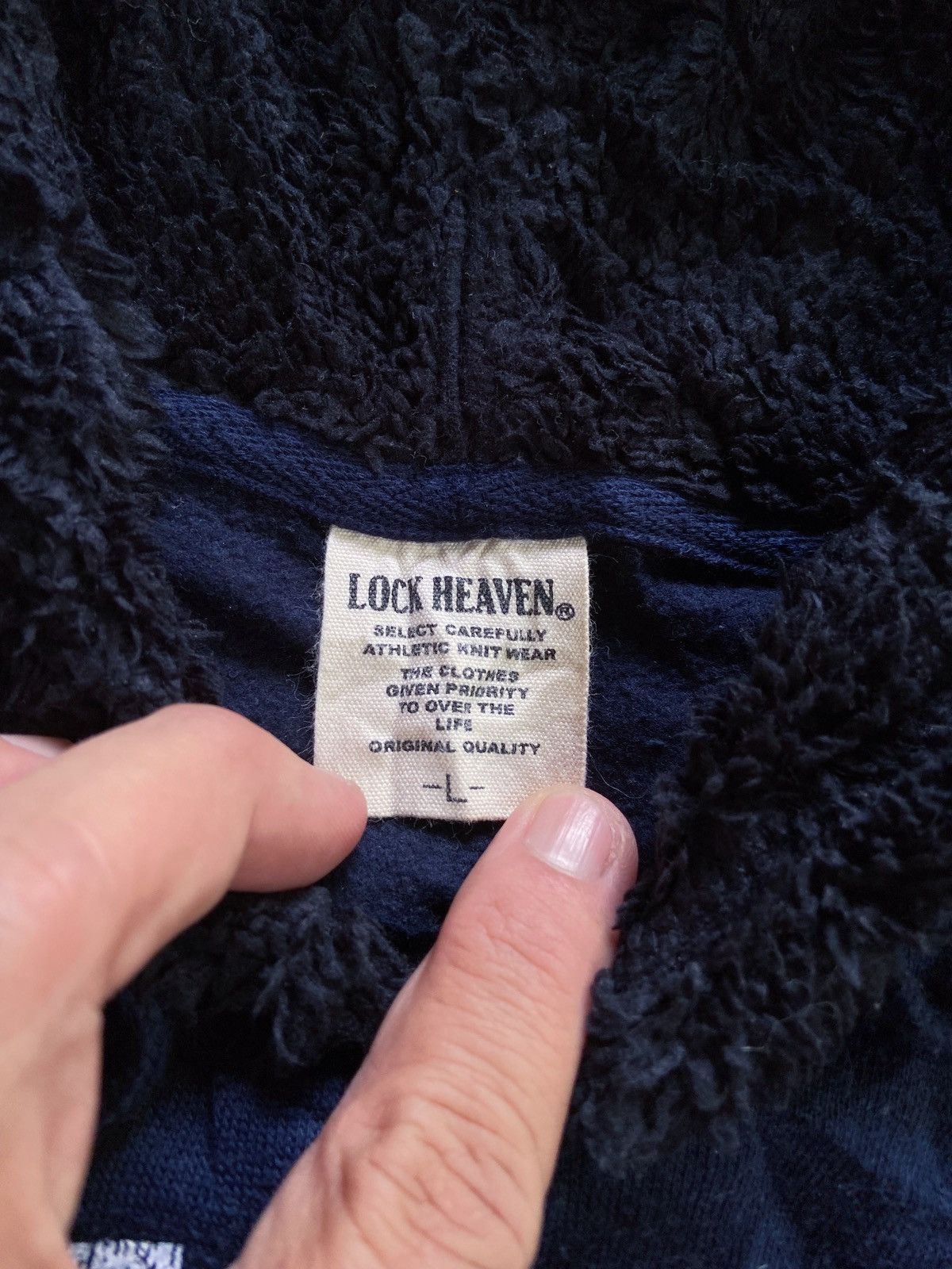 Japanese Brand LOCK HEAVEN HOUSTON STADIUM HOODIE Size US L / EU 52-54 / 3 - 9 Thumbnail