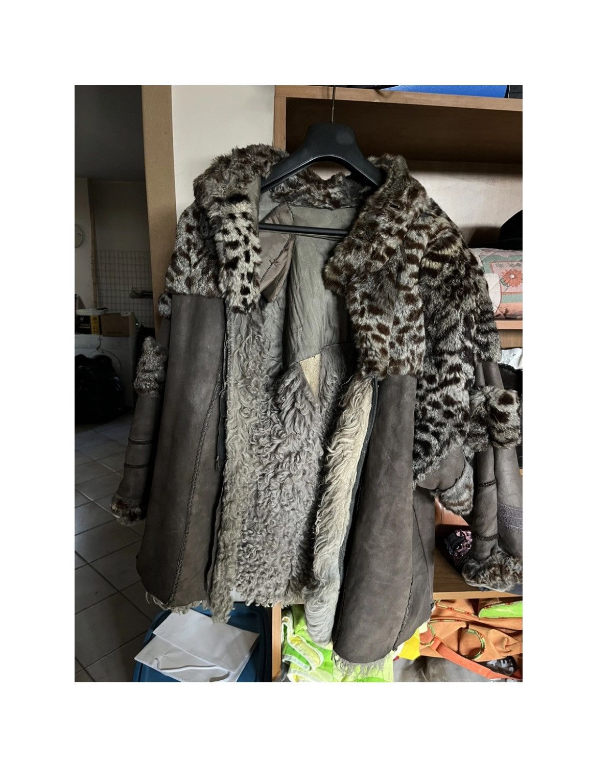 Vintage Fur jacket Size XL / US 12-14 / IT 48-50 - 8 Thumbnail