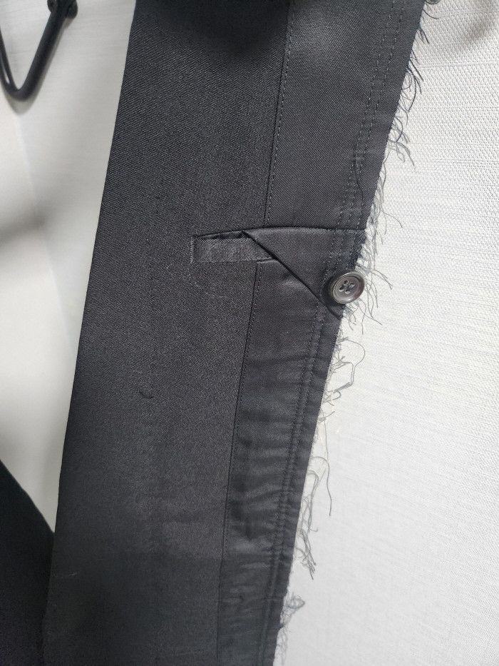 Comme des Garcons COMME des GARCONS Raw cut 절개 블레이져 Size S / US 4 / IT 40 - 4 Thumbnail
