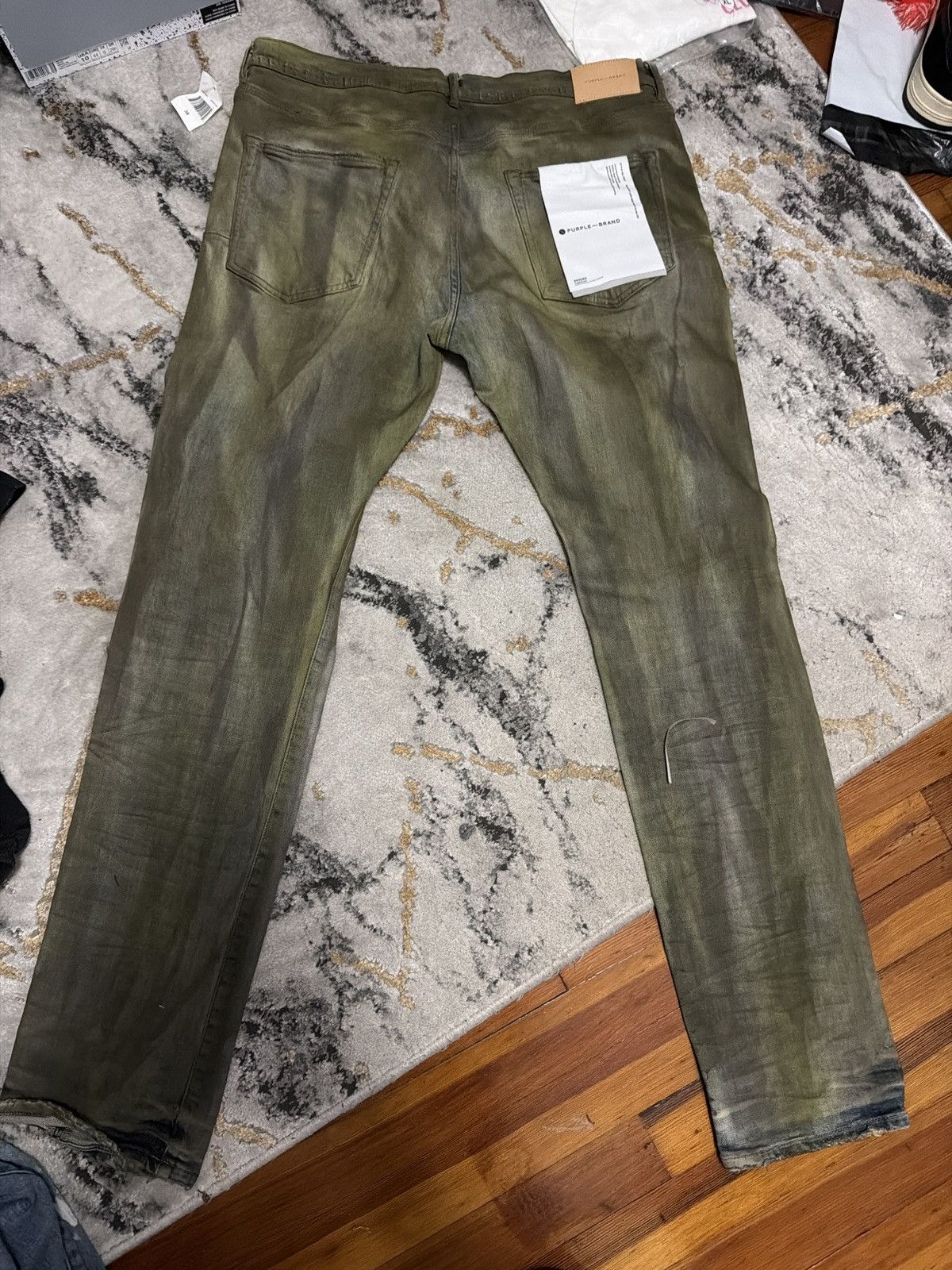 Purple Brand Purple Jeans / Multi color rare colorway (RETAIL $275) Size US 38 / EU 54 - 7 Thumbnail