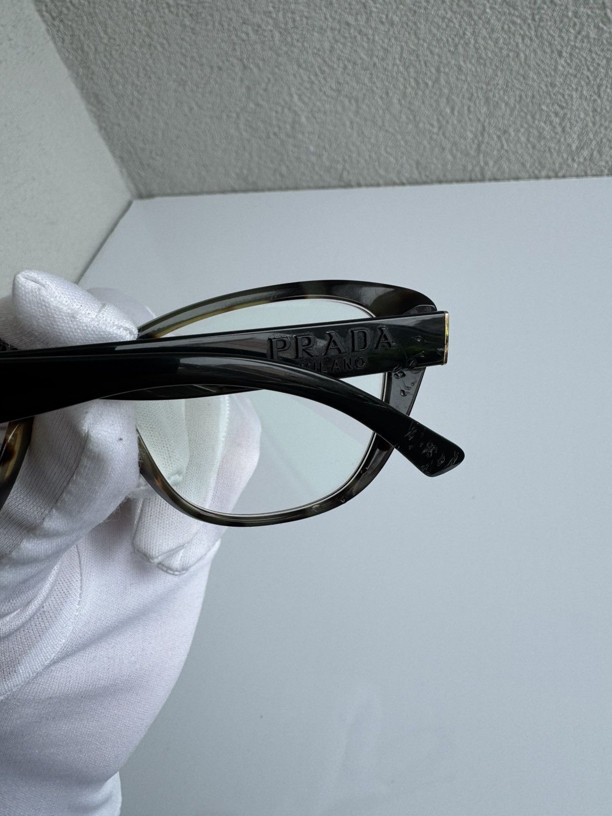 Prada Prada Milano Eyeglasses VPR 04W Frame Italy Size ONE SIZE - 14 Thumbnail