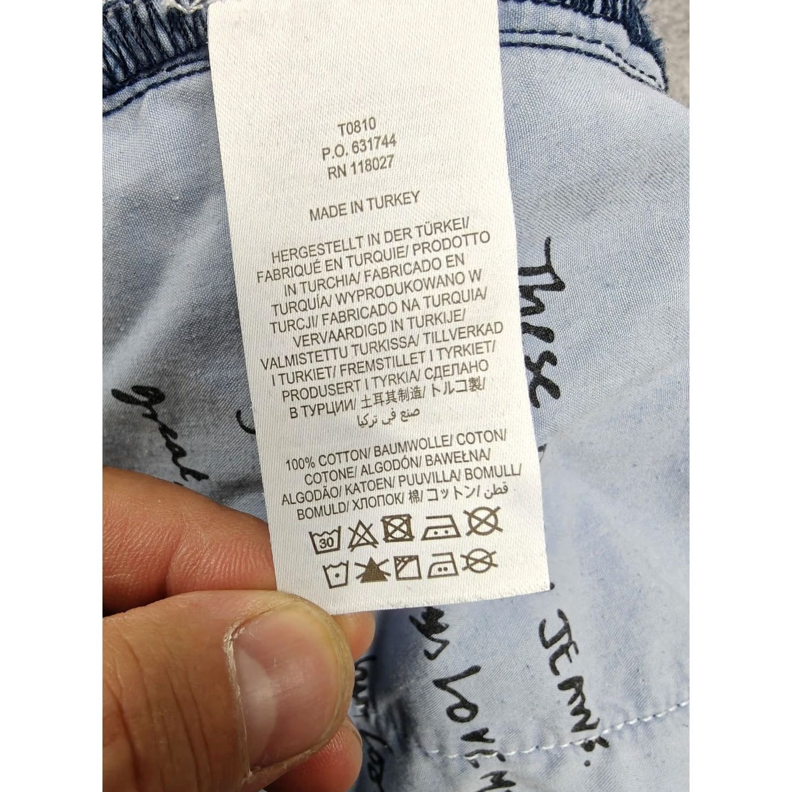 Boden Boden Buckle Tapered Leg Jeans Womens 12 Blue High Rise Adjustable Waist Denim Pants Size 34" / US 12 / IT 48 - 5 Thumbnail