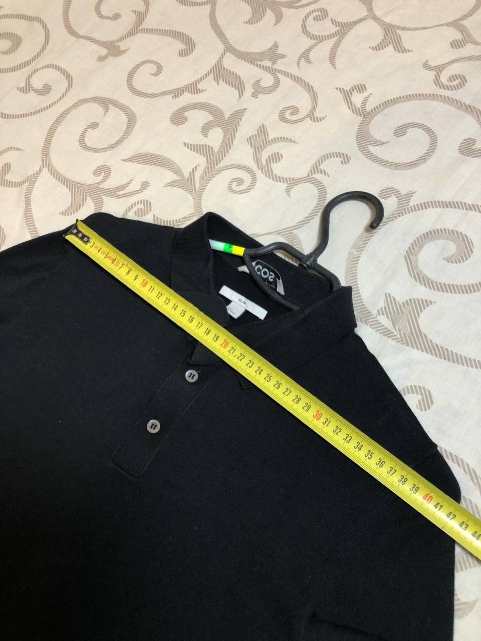 Cos Cos TEXTURED KNITTED COTTON POLO SHIRT Size US S / EU 44-46 / 1 - 6 Thumbnail