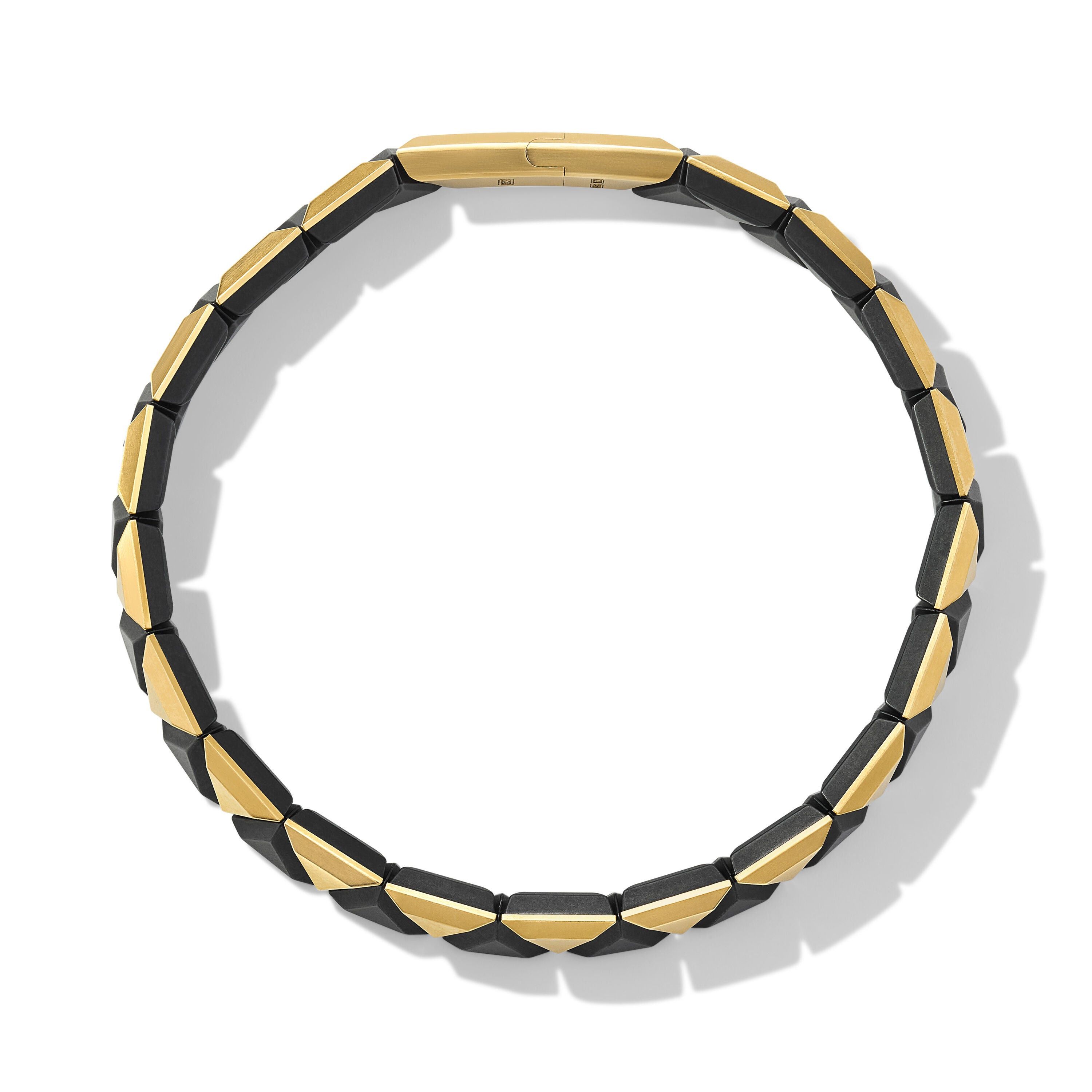 David Yurman oc11z1025 Bracelet in Black Titanium with 18K Yellow Gold Size ONE SIZE - 2 Thumbnail