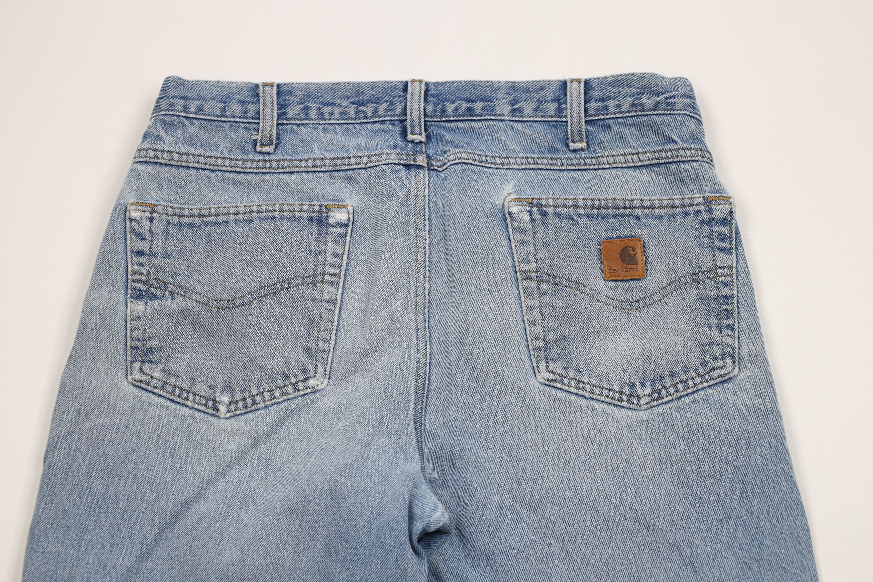 Carhartt × Vintage Vintage Carhartt Spell Out Traditional Fit Denim Jeans Size US 34 / EU 50 - 12 Thumbnail
