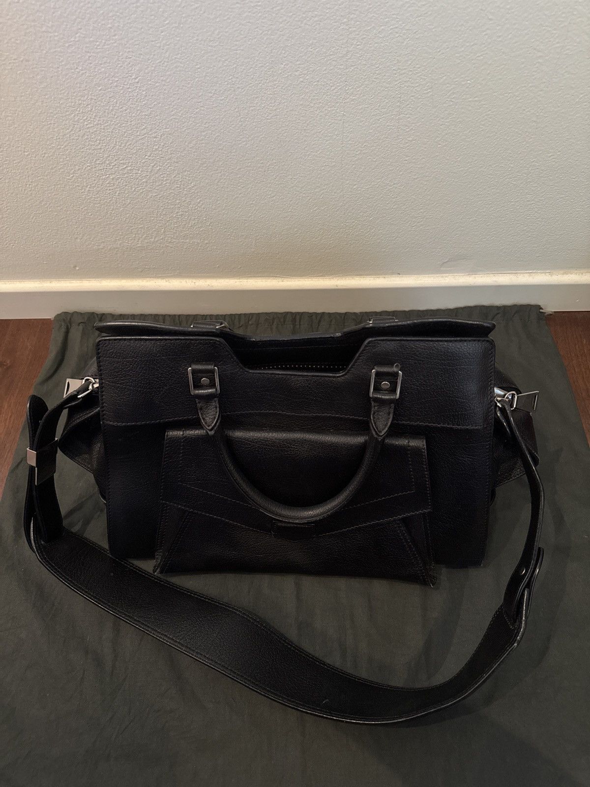 Proenza Schouler Proenza Schouler Black Leather Purse Size ONE SIZE - 5 Thumbnail