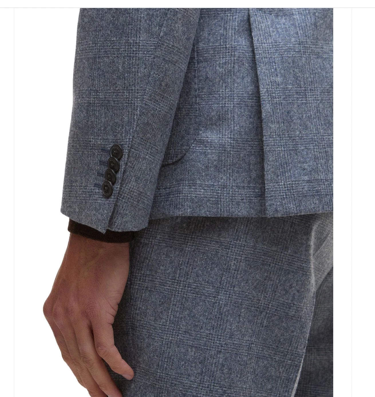 Barbour Barbour Kensington Check Single Breasted Modern Blazer Size 42R - 7 Thumbnail