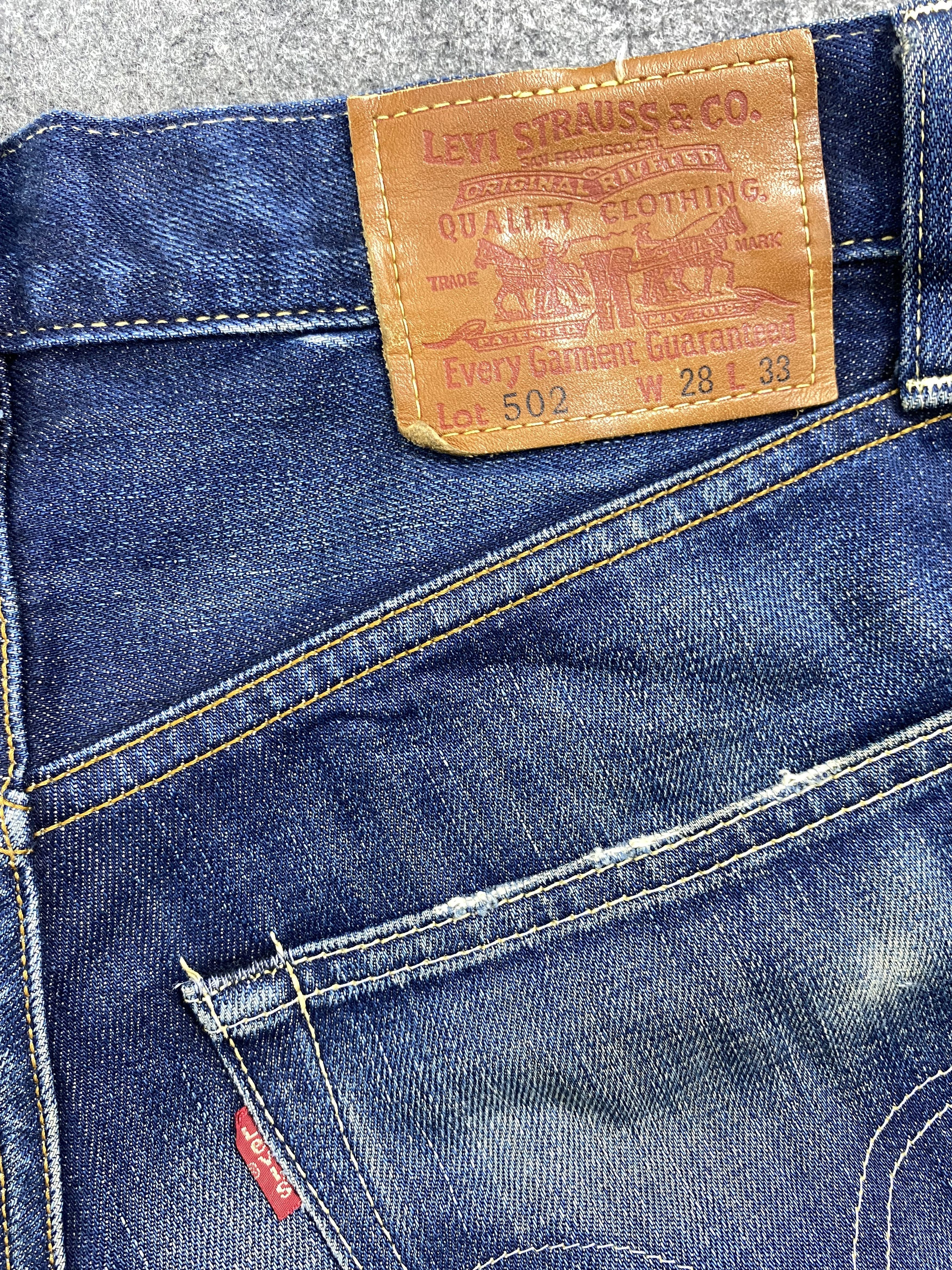 Levi's Blue Distressed Vintage Levi's 502 29x29 Denim -JN1199 Size US 29 - 10 Thumbnail