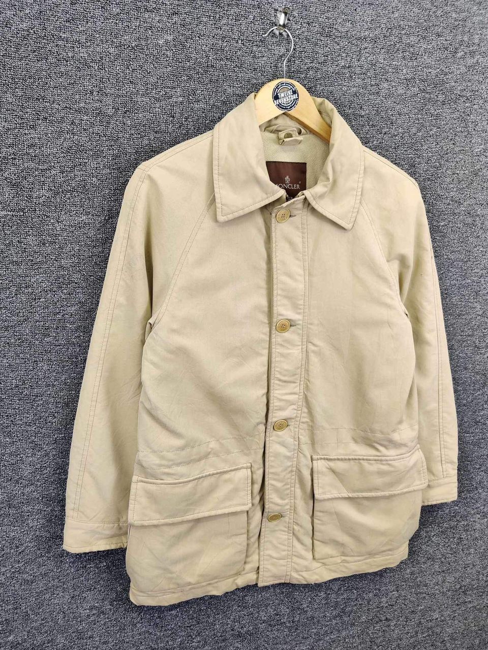 Moncler Nice 🔥 Vintage Moncler Trench Chore Winter Jacket Size US M / EU 48-50 / 2 - 5 Thumbnail
