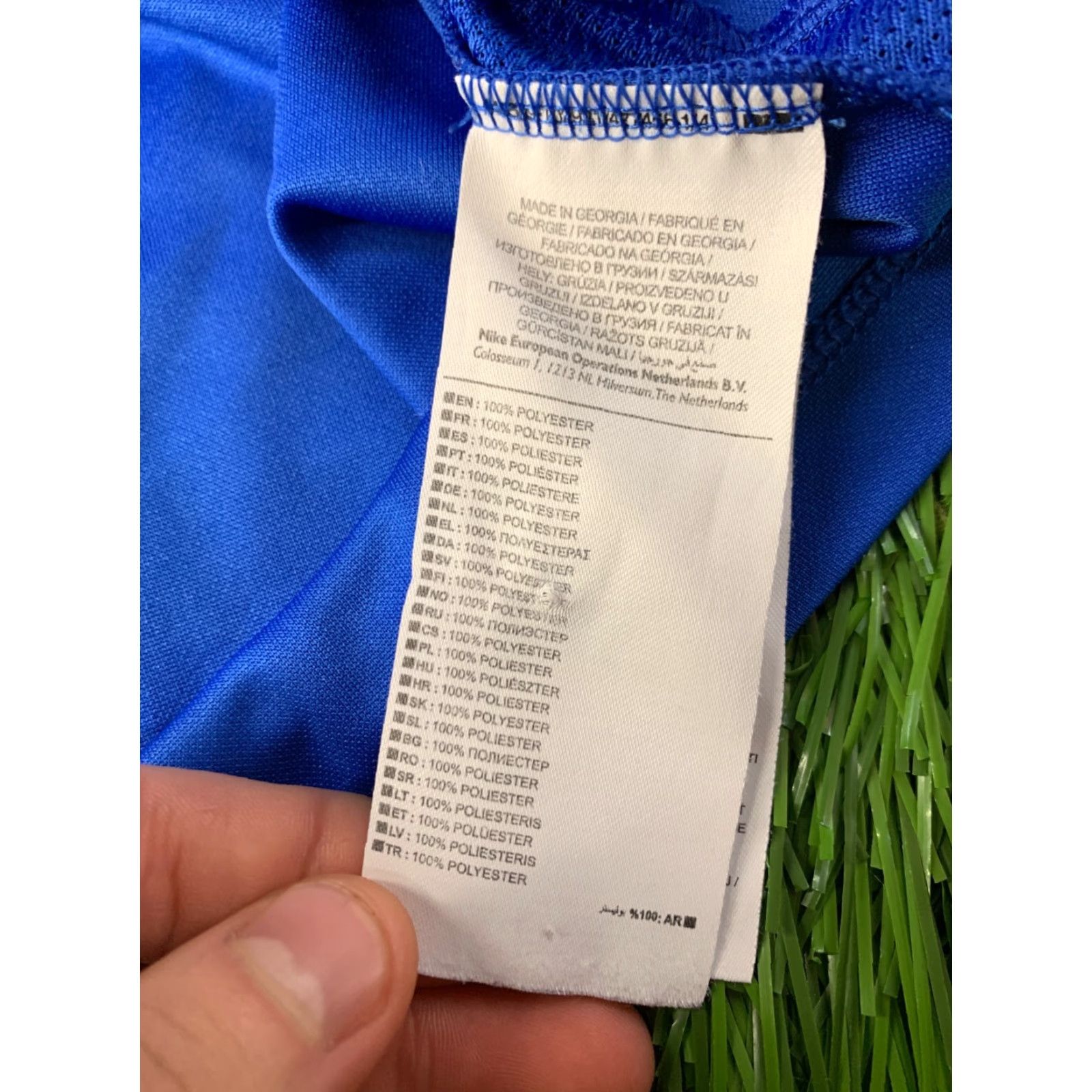 Nike NIKE Dri-FIT Park Original 2019 MEN Football Soccer Training Shirt Jersey M Blue Nike Dri-FIT Park 2019 Mens Shirt Soccer Training Jersey Medium Blue Size US M / EU 48-50 / 2 - 5 Thumbnail
