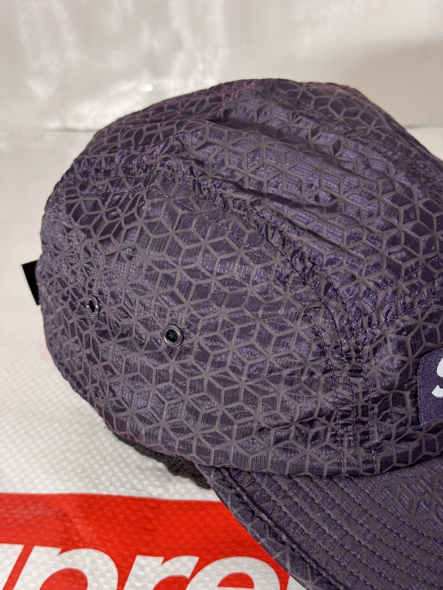 Supreme geometric camp cap clearance