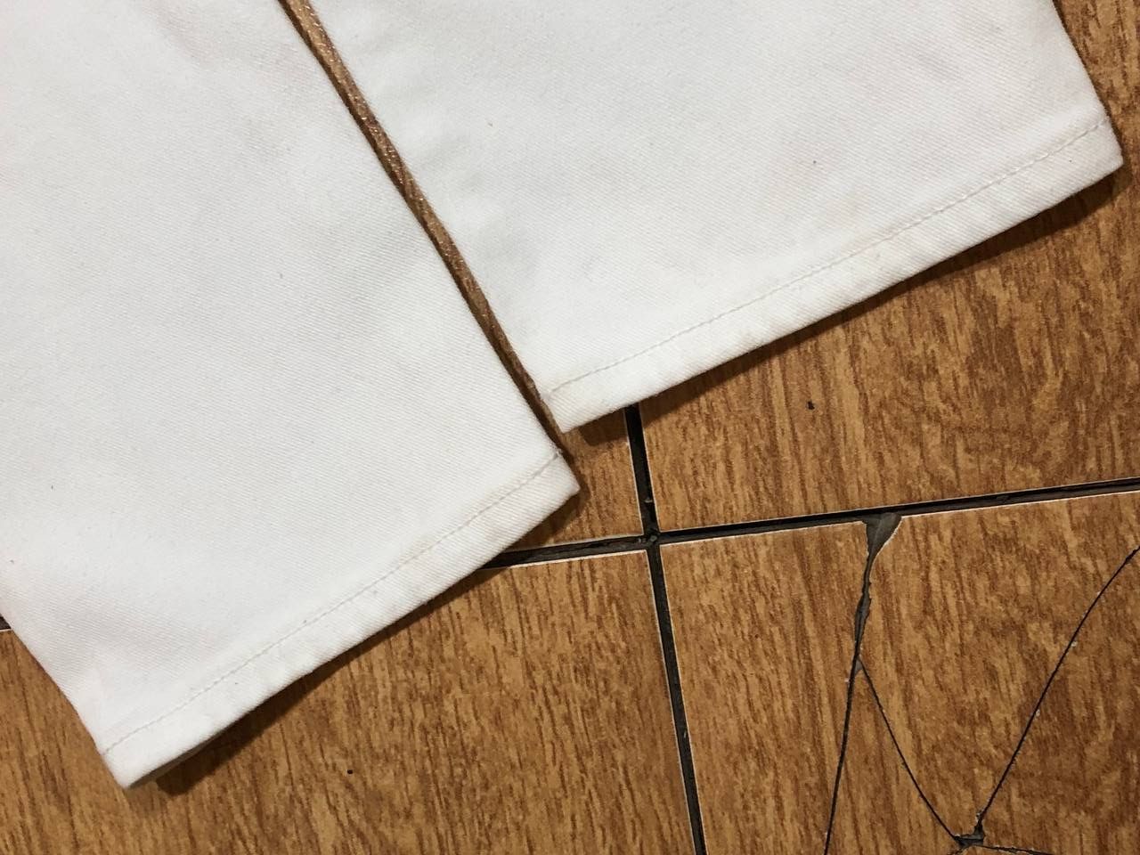 Ralph Lauren Vintage Ralph Lauren White Skinny Denim Jeans Size 10 Size 32" / US 10 / IT 46 - 23 Thumbnail
