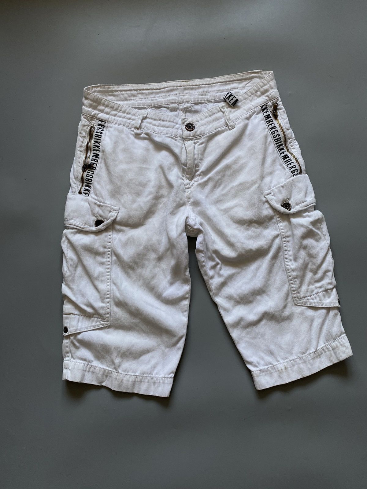 Dirk Bikkembergs BIKKEMBERGS vintage cargo shorts Size US 33 - 1 Thumbnail
