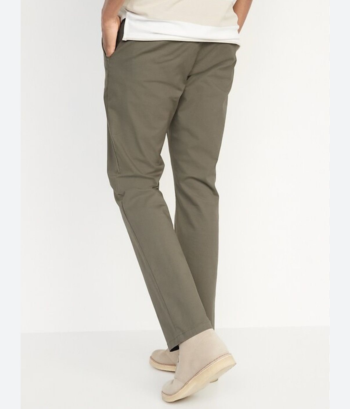 Old Navy Old Navy Ultimate Tech Built In Flex Straight Chino 34x34 Size US 34 / EU 50 - 2 Thumbnail