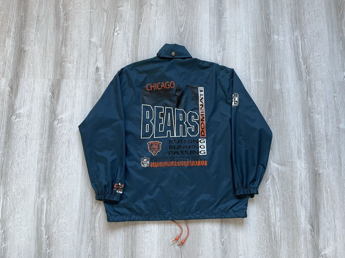 NFL × Vintage Vintage Chicago Bears National Football Conference Jacket Size US XL / EU 56 / 4 - 9 Thumbnail