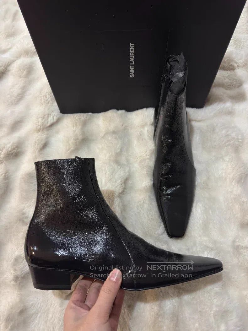 Saint Laurent Paris Saint Laurent Paris Boots Size US 9 / EU 42 - 2 Thumbnail