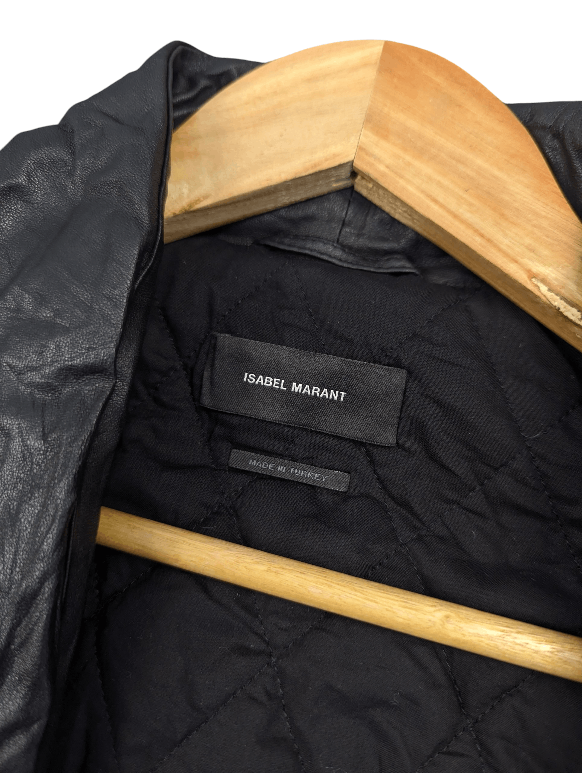 Isabel Marant Isabel Marant Black Leather Vest Jacket Size 36 Size XS / US 0-2 / IT 36-38 - 5 Thumbnail
