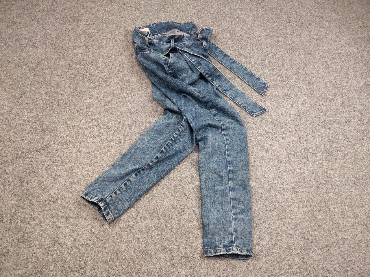Sezane Sezane rue saint fiacre Paris Design Ankle belt Denim Jeans Size 36" / US 14 / IT 50 - 2 Thumbnail
