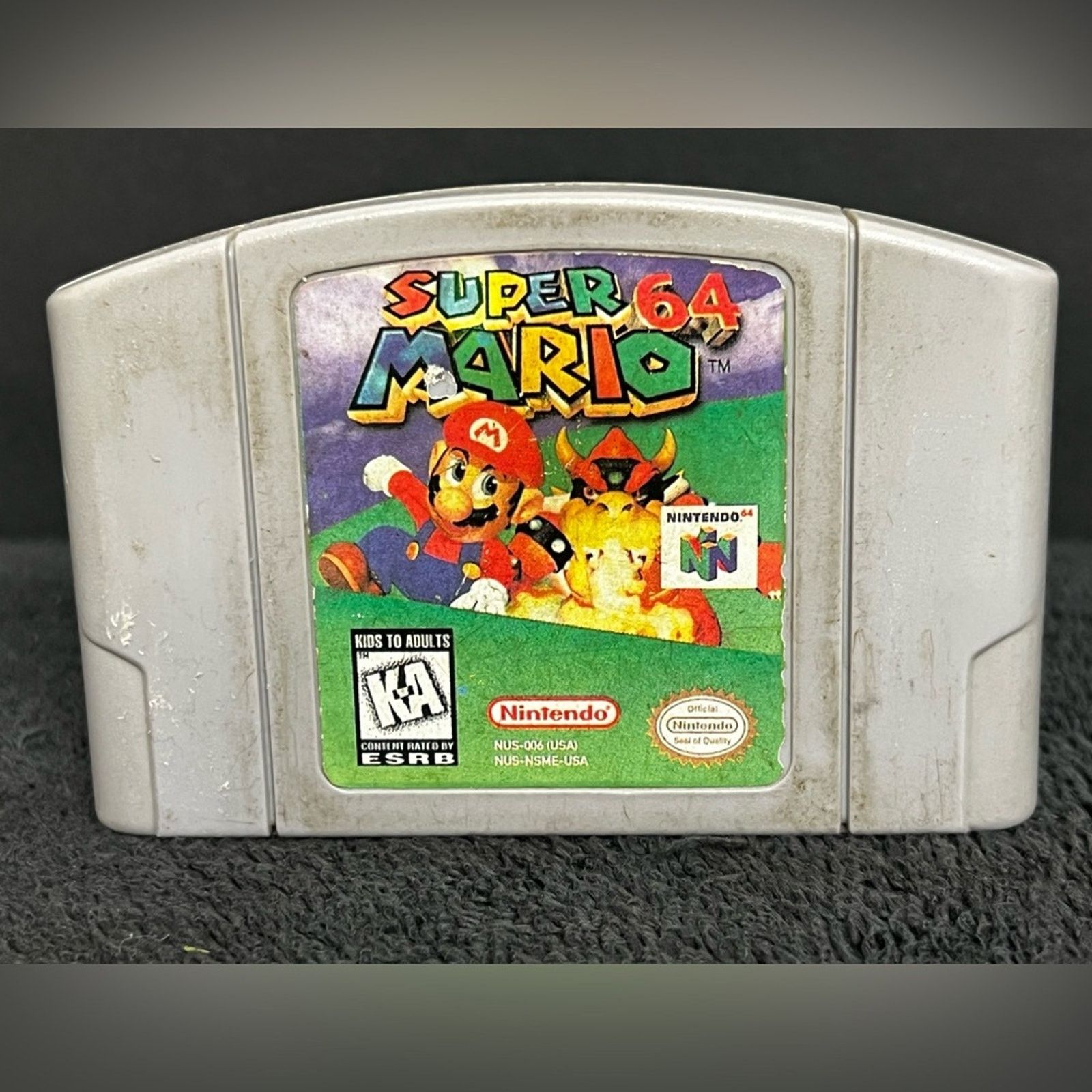 Nintendo Super Mario 64 - Nintendo 64 N64 - UnTested - Authentic Size ONE SIZE - 1 Thumbnail