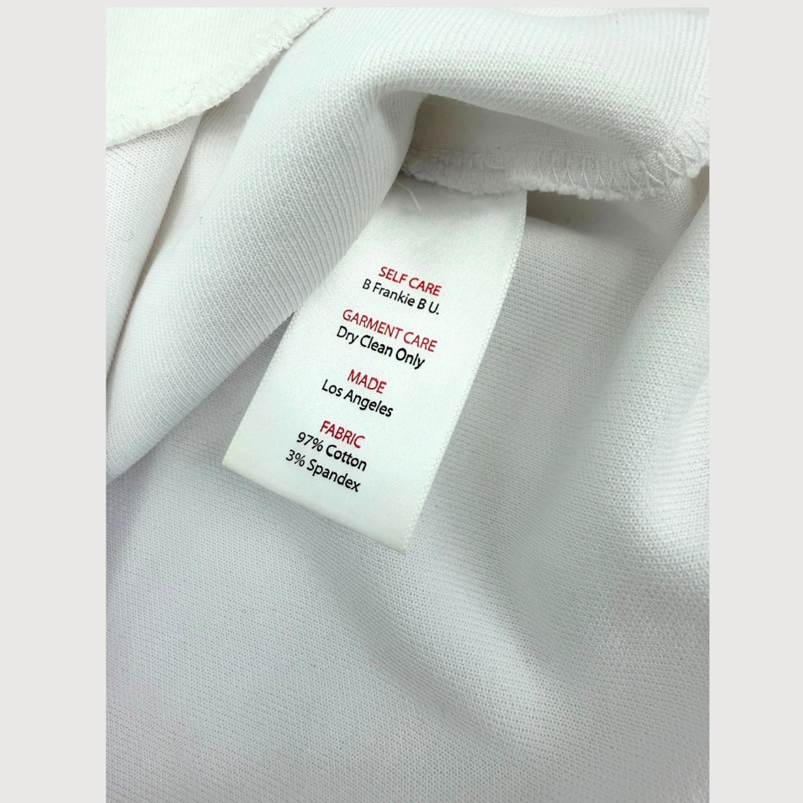 Other Frankie B Shea Tank Mini Dress White Ribbed L Casual Size L / US 10 / IT 46 - 5 Thumbnail