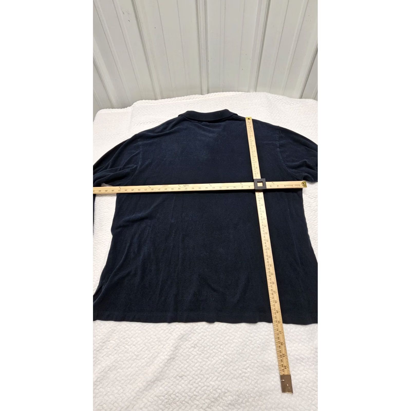 Ralph Lauren Ralph Lauren Polo Shirt Men 2XL Long Sleeve Black Cotton Solid Polo By Ralph Lauren Polo Long Sleeve Black 2XL Mens Big & Tall Regular Fit Size US XXL / EU 58 / 5 - 4 Thumbnail