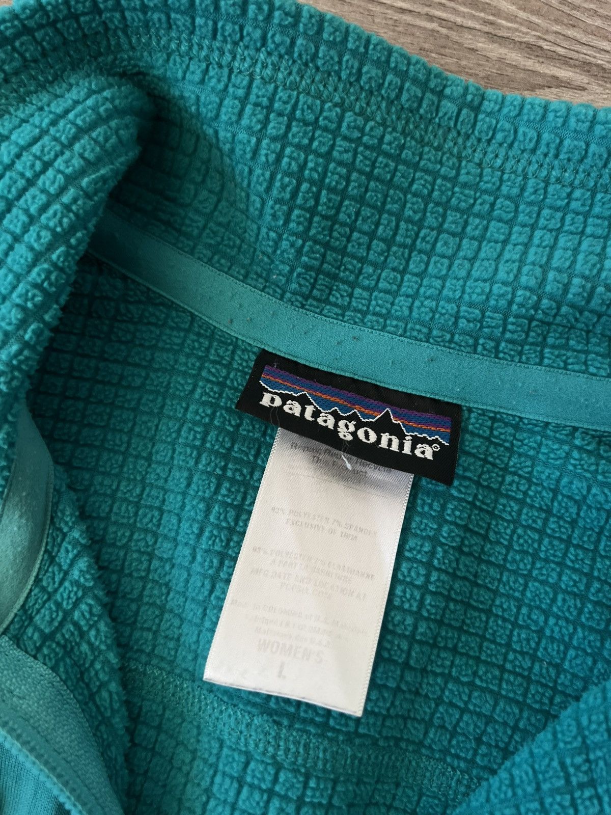 Patagonia Patagonia Polartec Gorpcore Knit Logo USA Fleece Zip Sweater Size L / US 10 / IT 46 - 10 Thumbnail